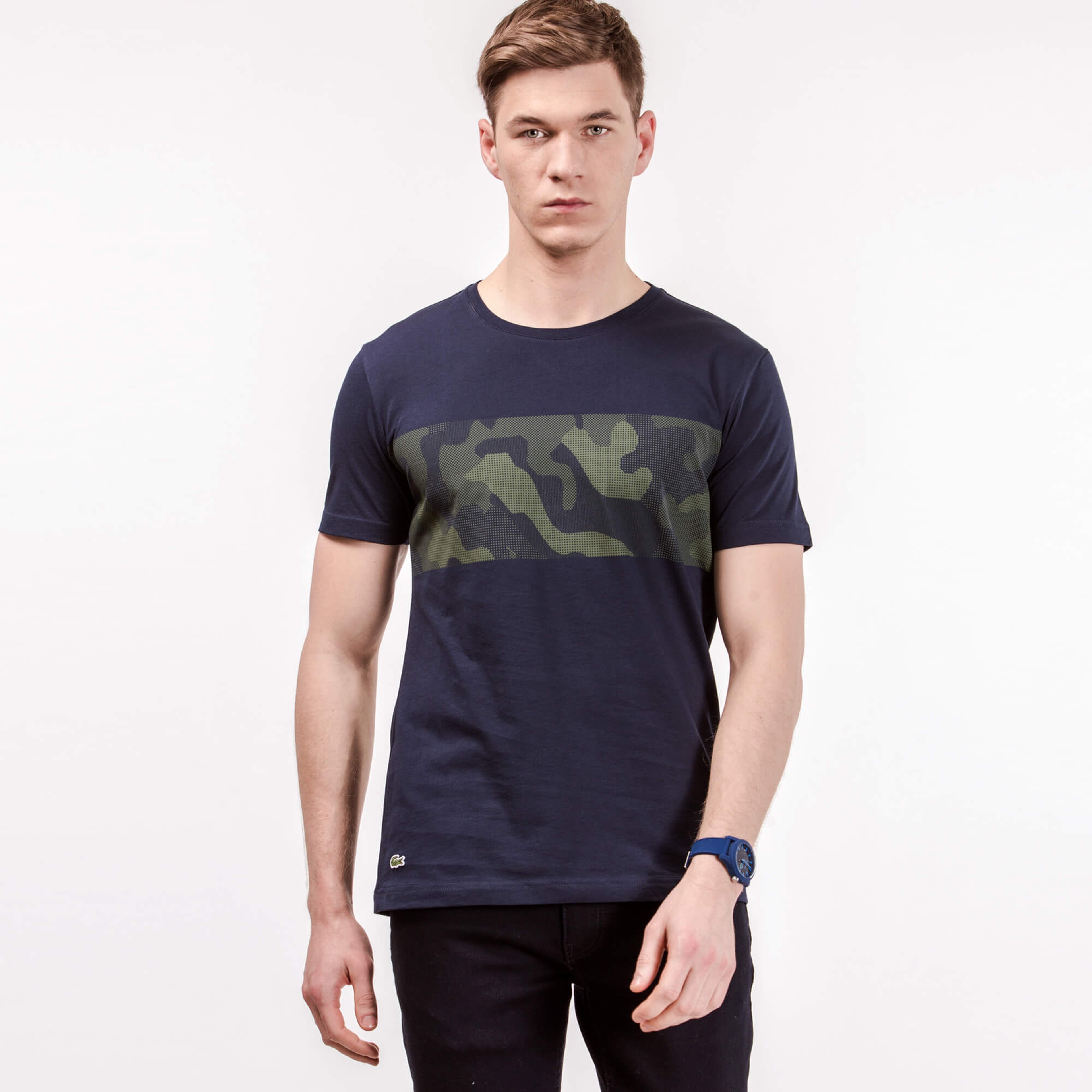 Lacoste Erkek Lacivert T-Shirt