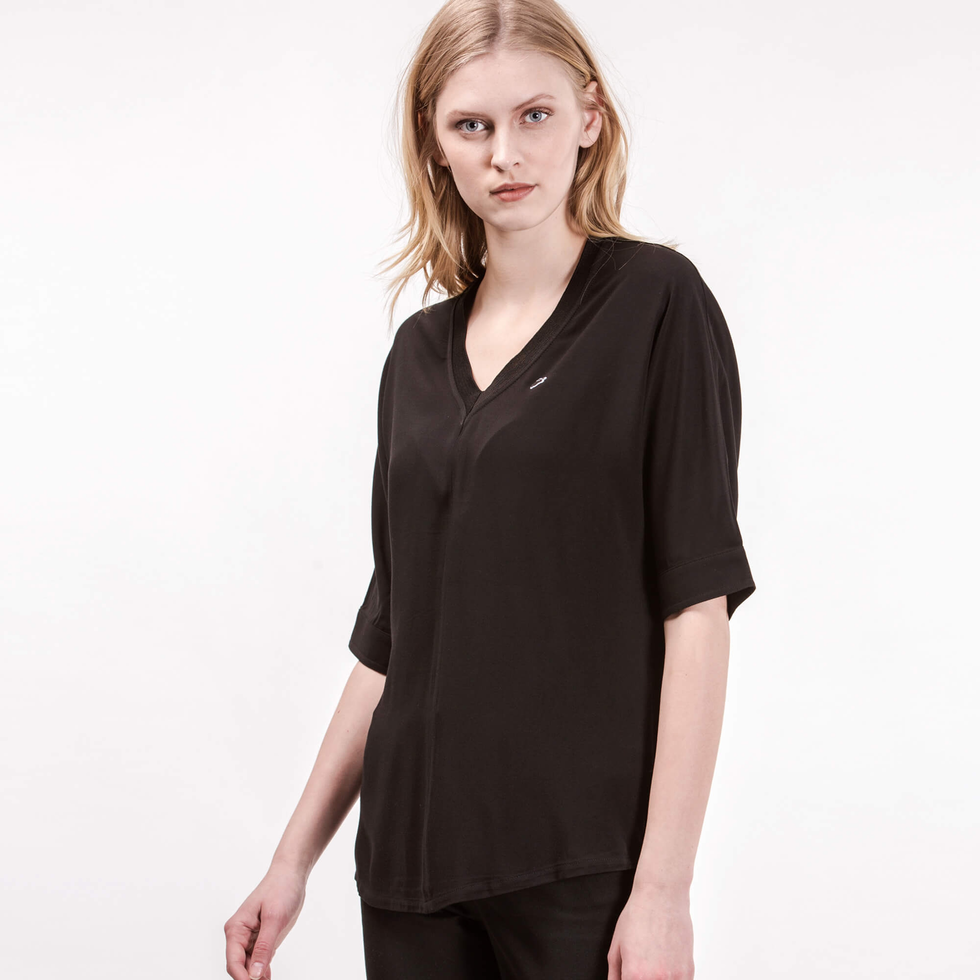 Lacoste Kadın Siyah Bluz