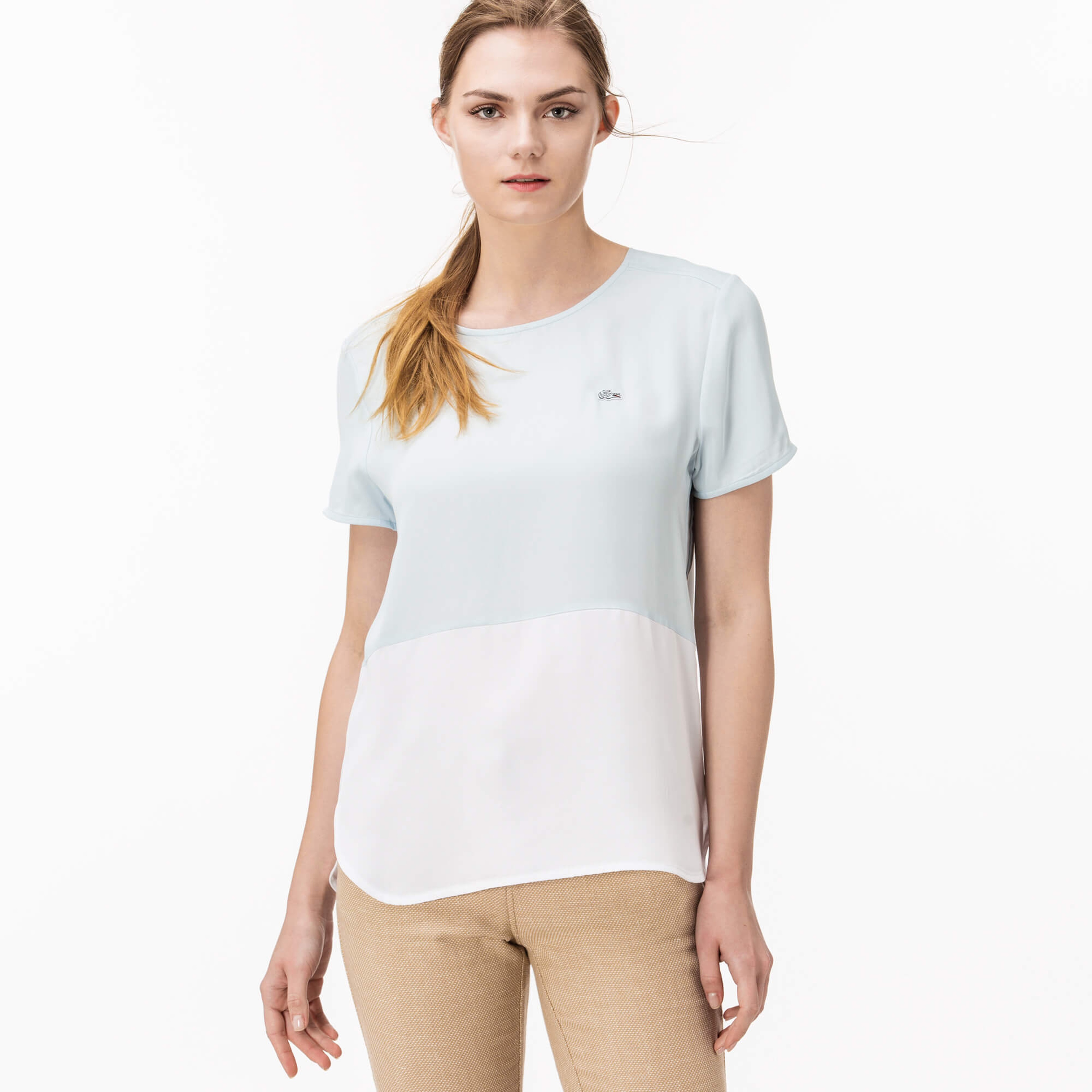 Lacoste Kadın Beyaz Bluz