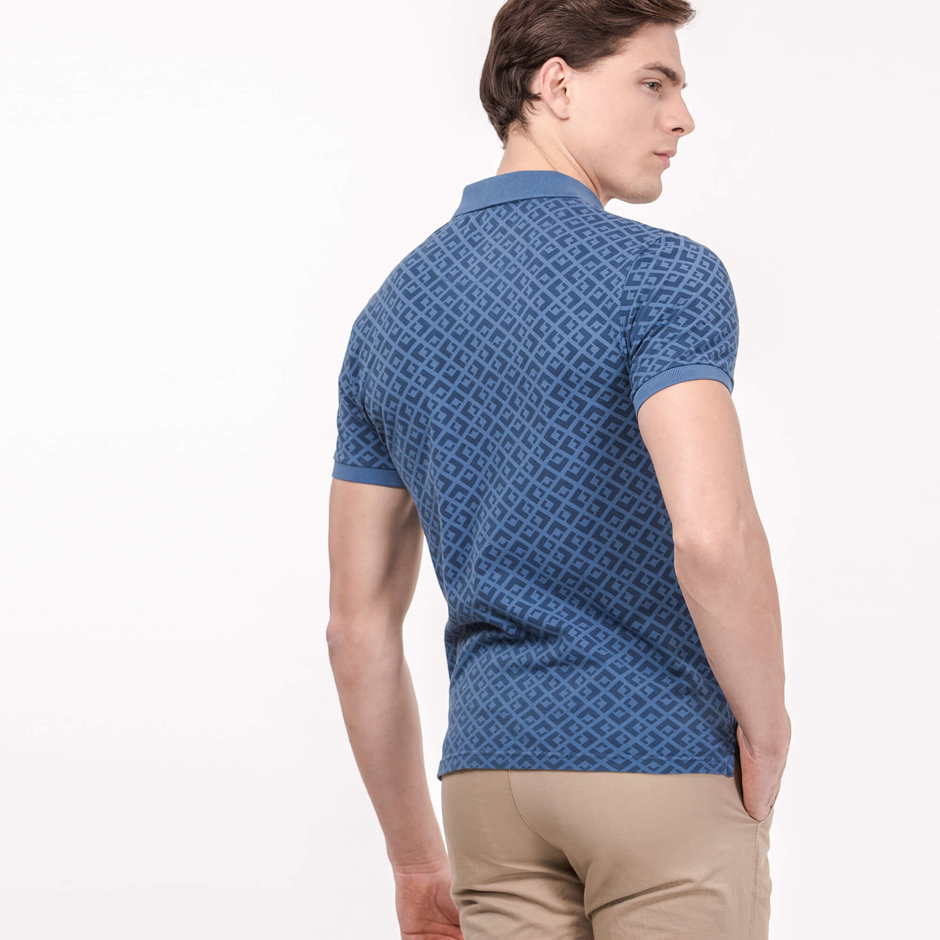 Lacoste Erkek Lacivert Slim Fit Polo