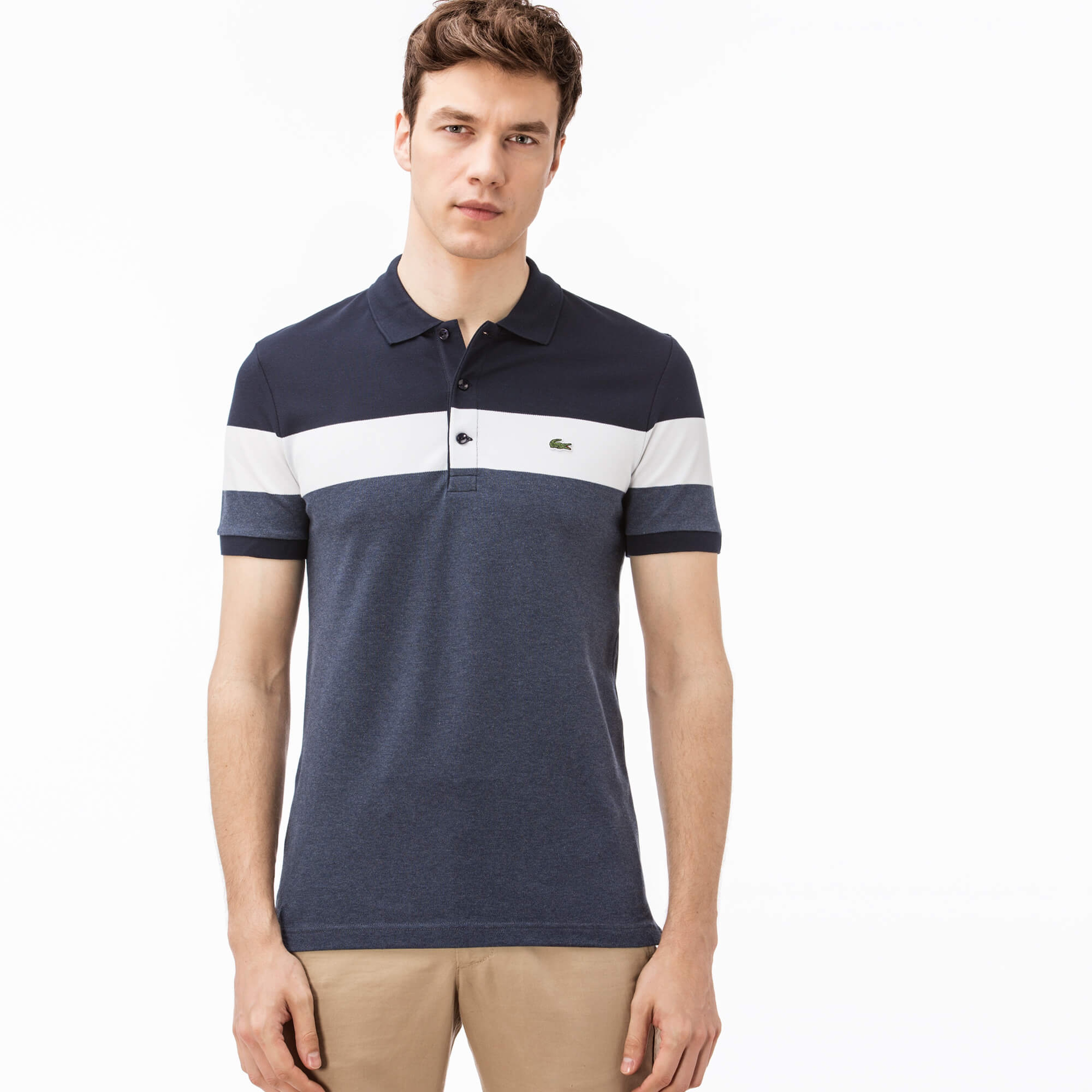 Lacoste Erkek Slim Fit Lacivert Polo