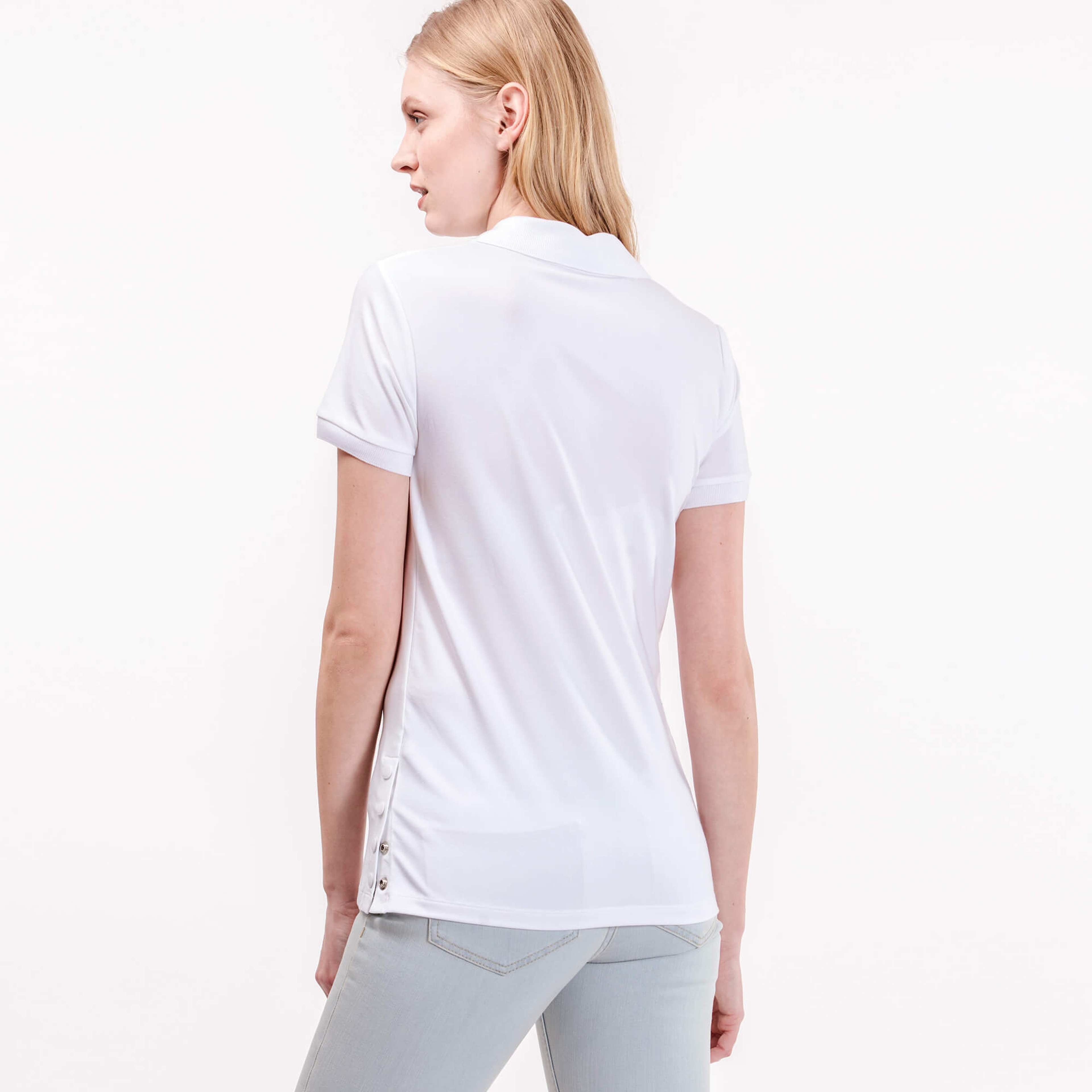 Lacoste Kadın Beyaz Polo