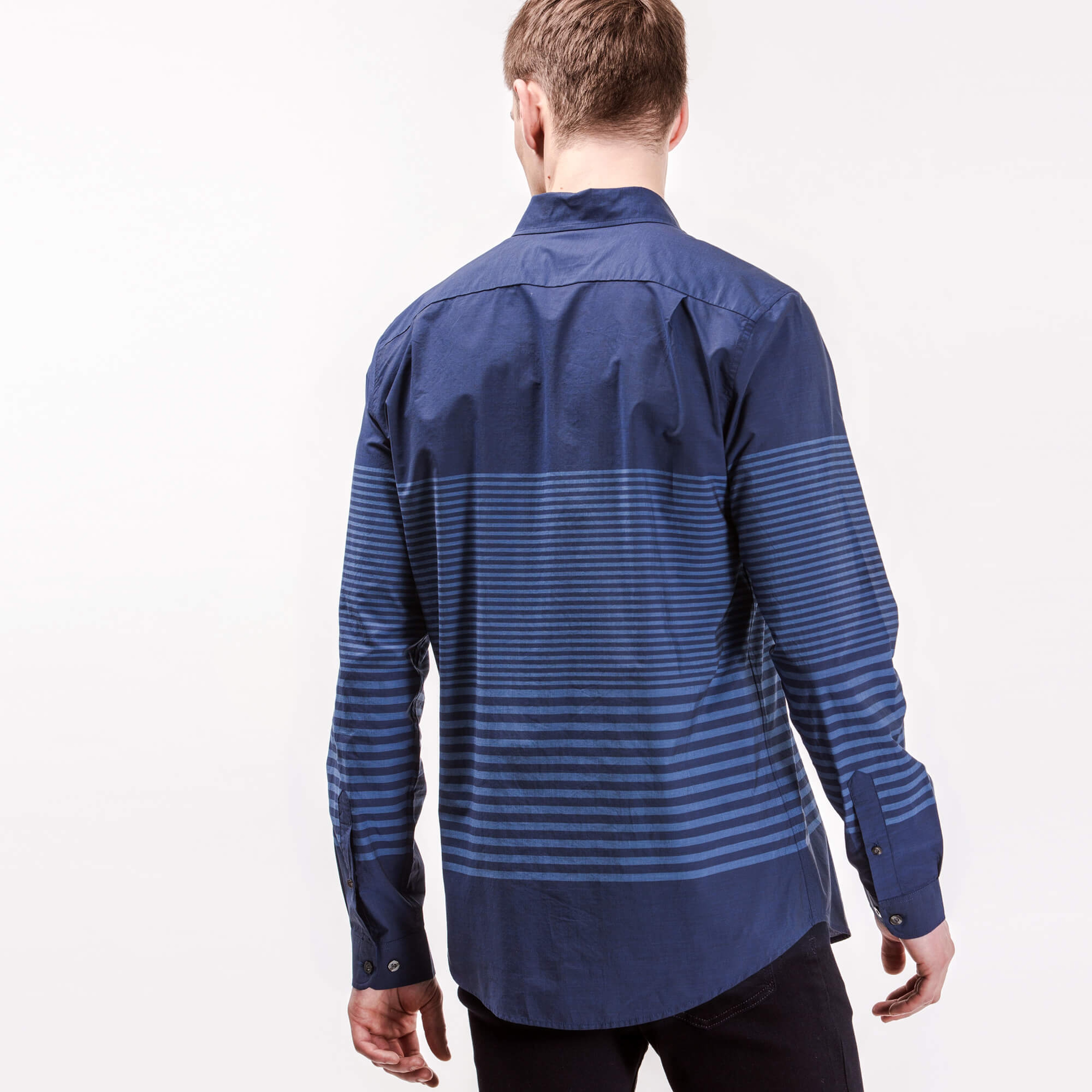 Lacoste Erkek Lacivert Slim Fit Gömlek