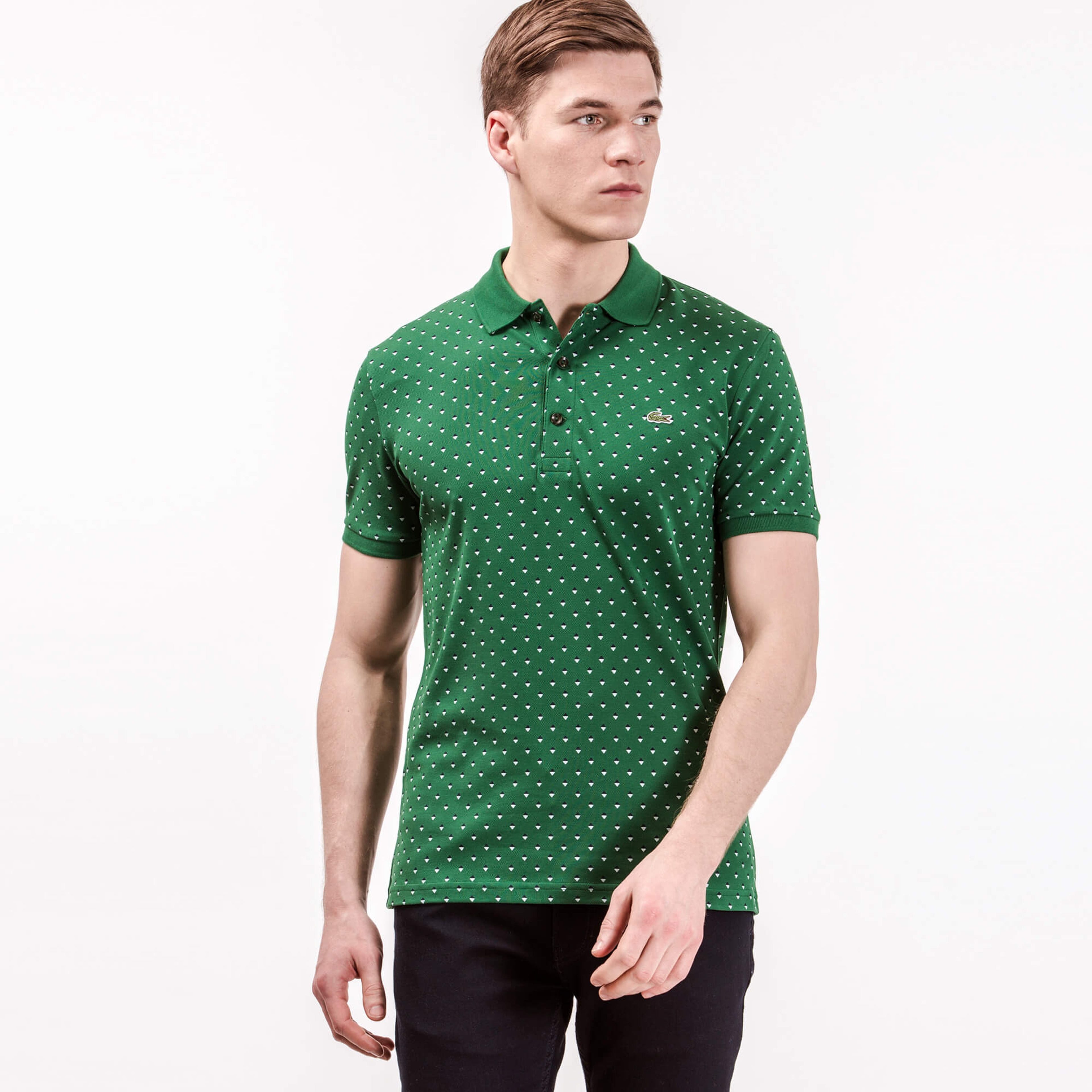 Lacoste Erkek Yeşil Slim Fit Polo