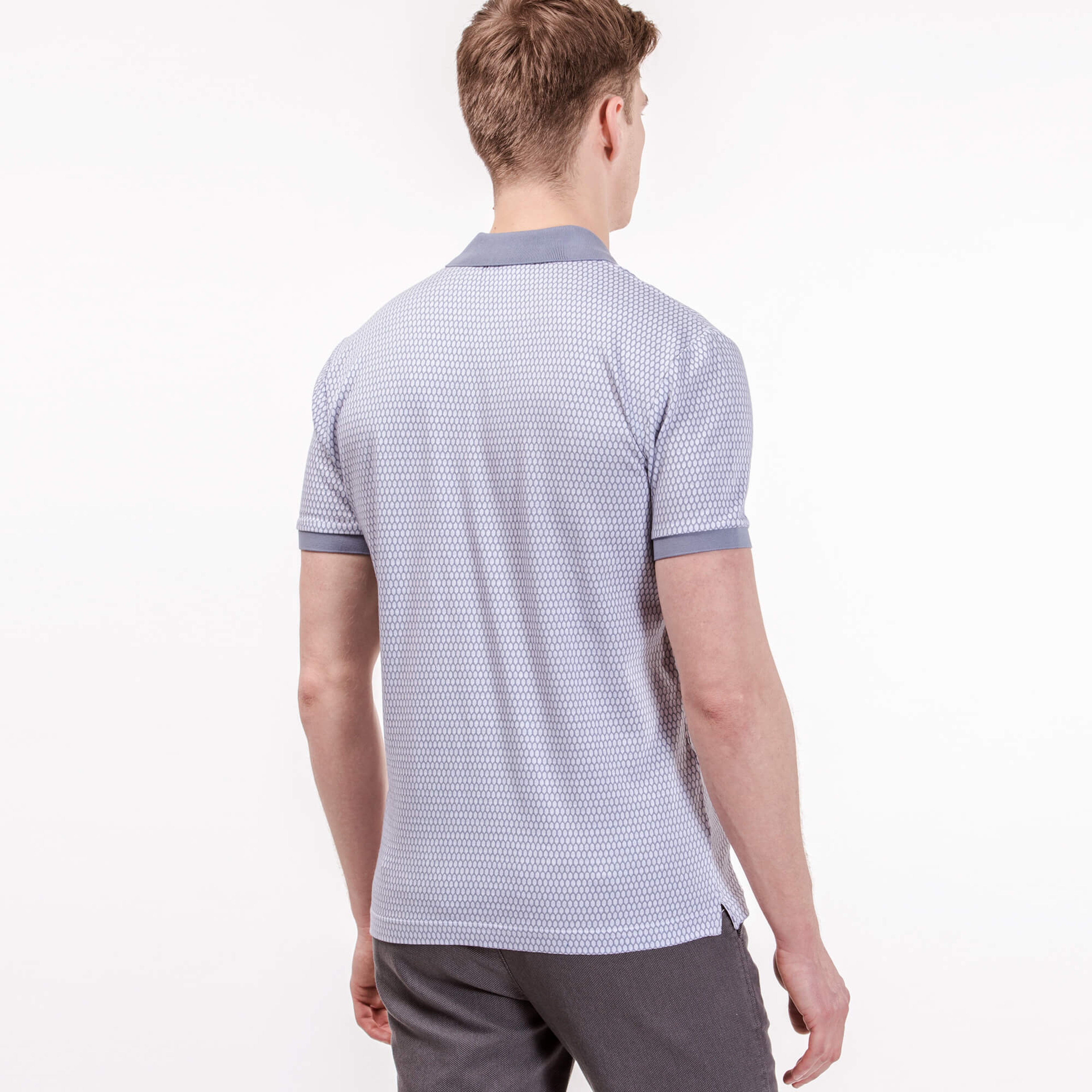 Lacoste Erkek Gri Regular Fit Polo