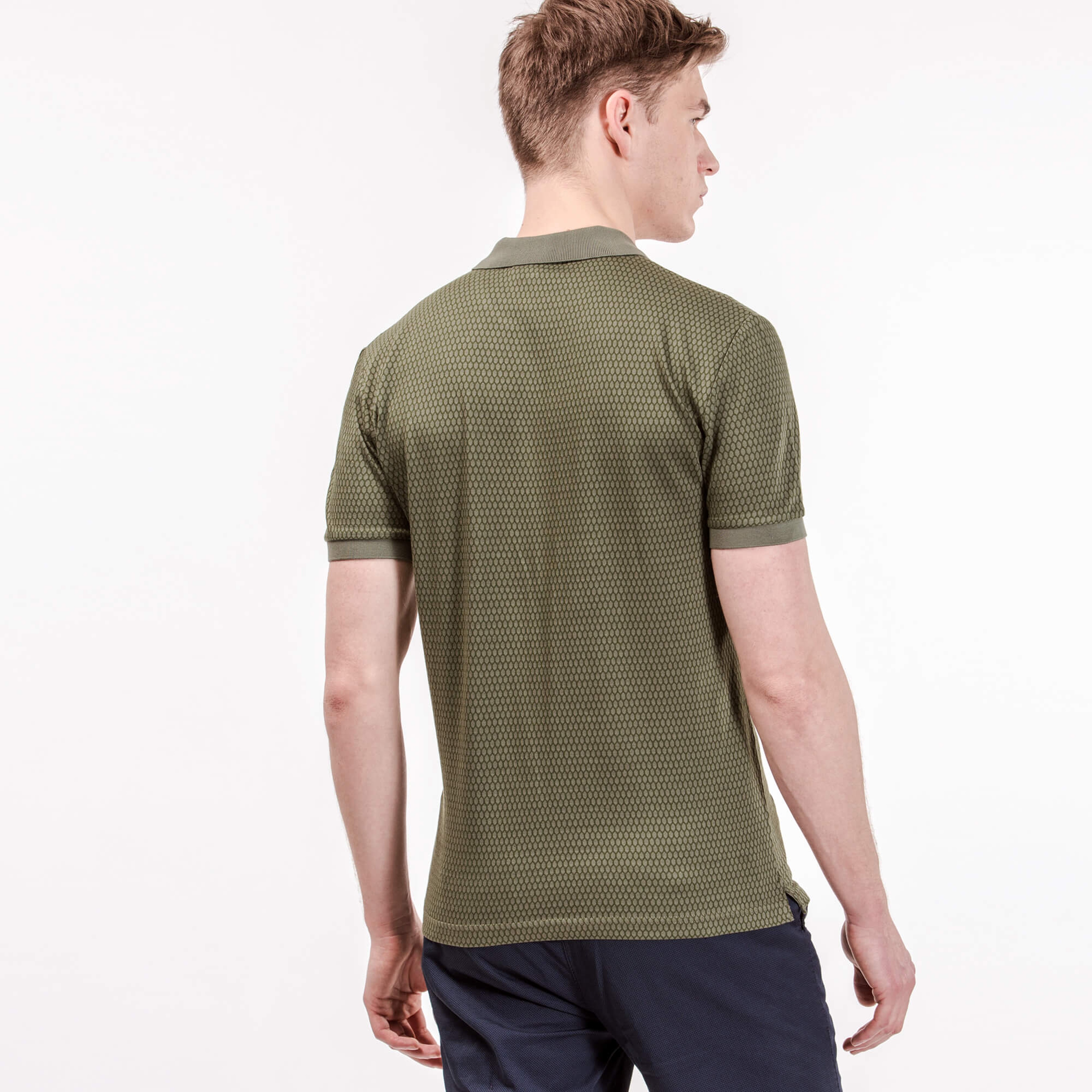 Lacoste Erkek Yeşil Regular Fit Polo