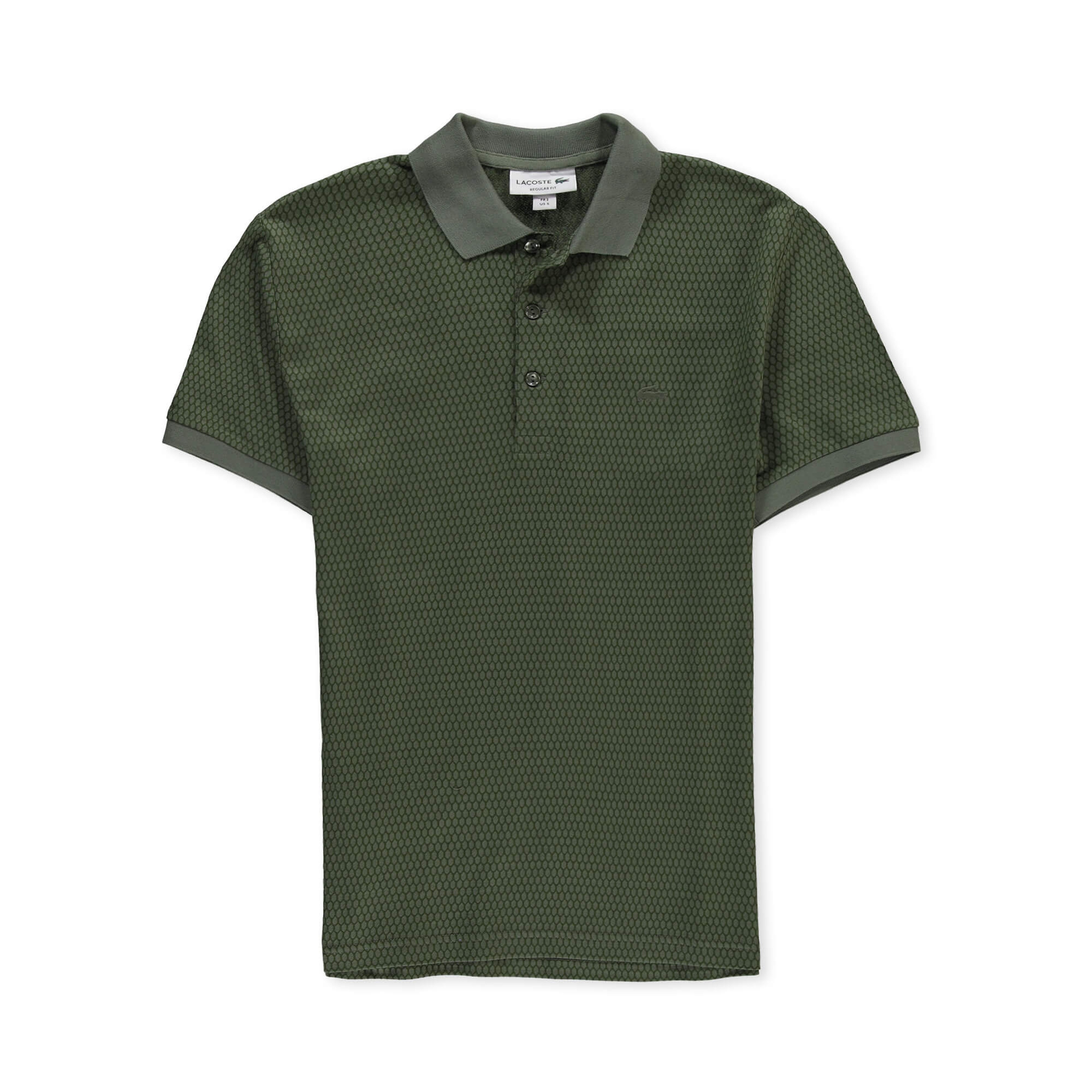 Lacoste Erkek Yeşil Regular Fit Polo