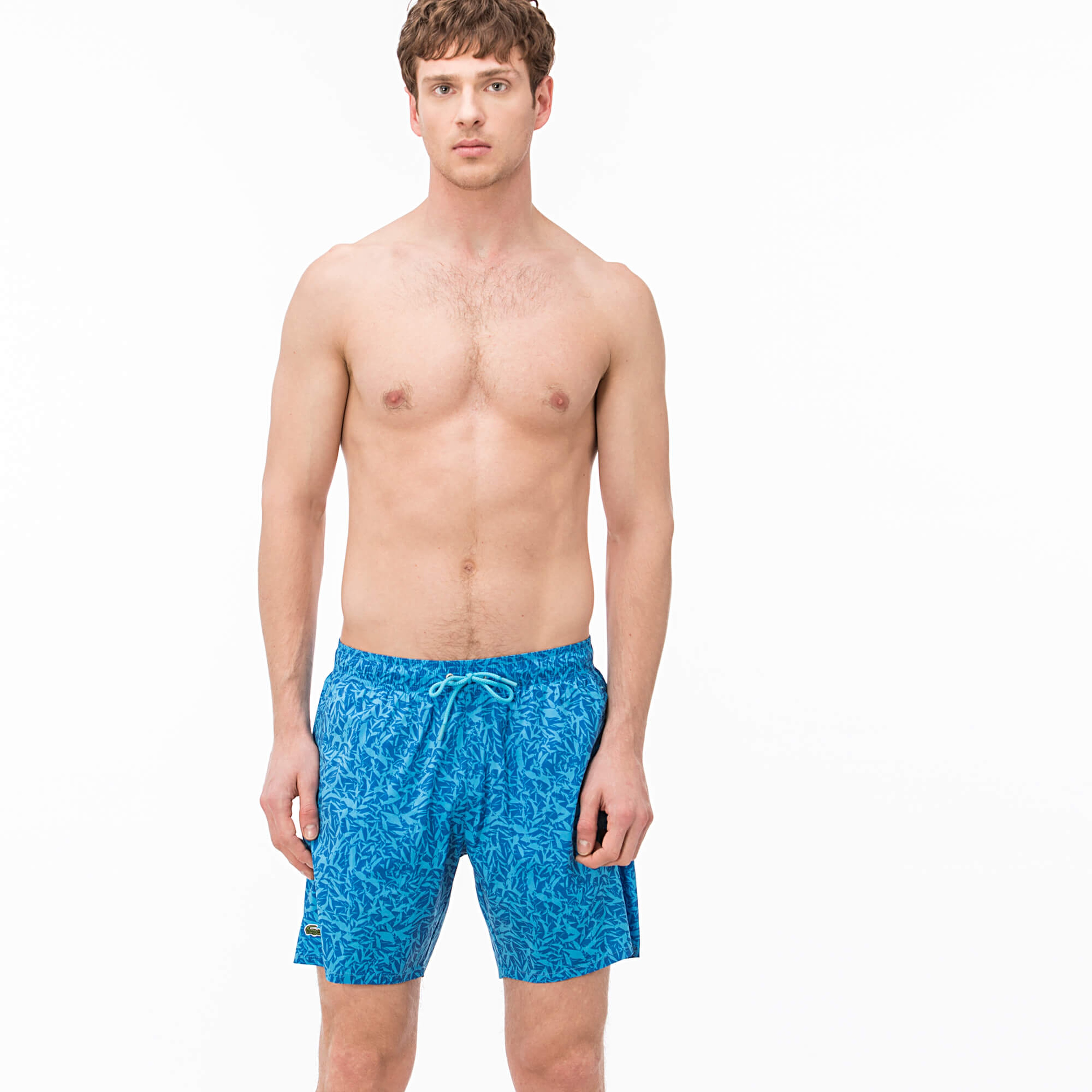 Lacoste Erkek Mavi Mayo Şort