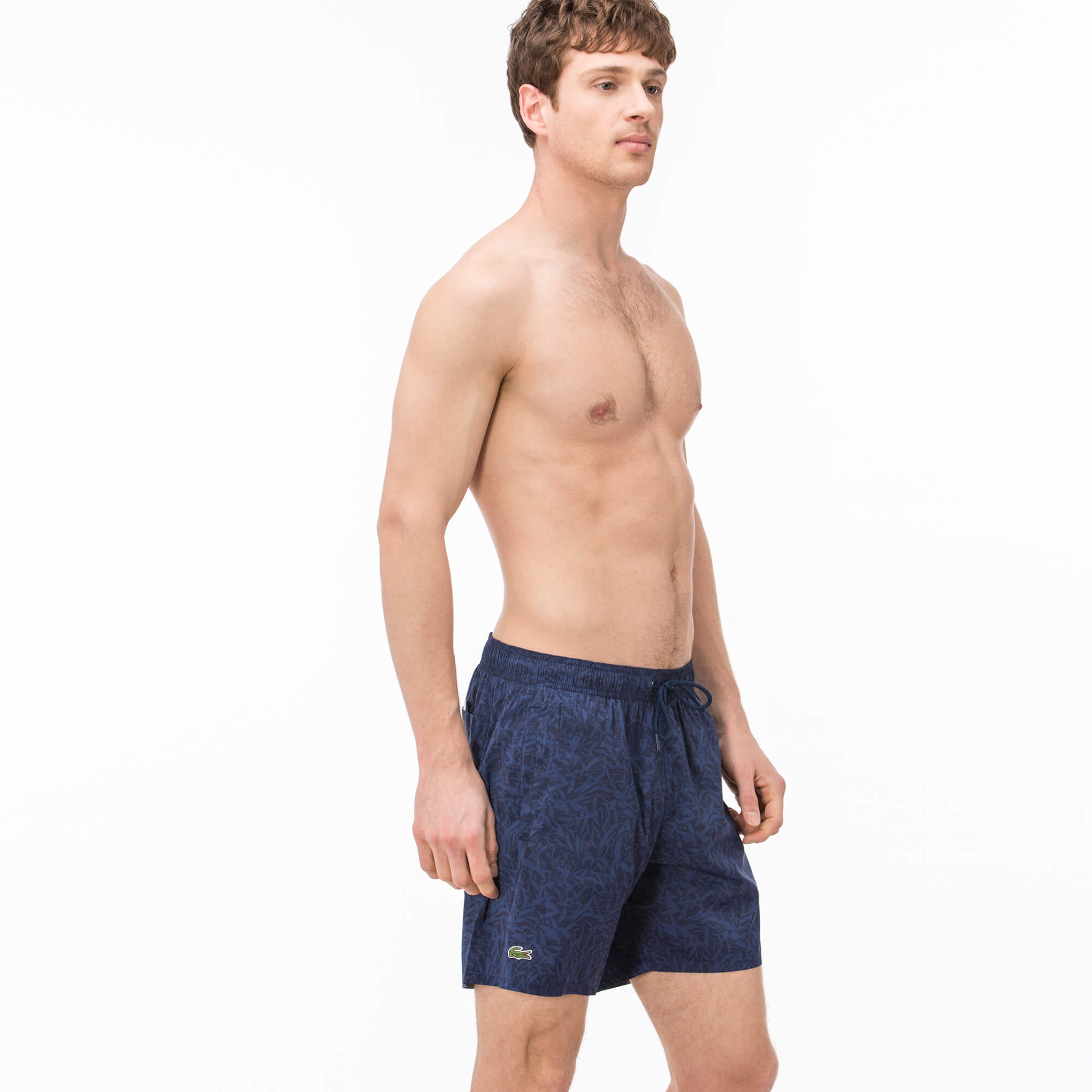Lacoste Erkek Lacivert Mayo Şort