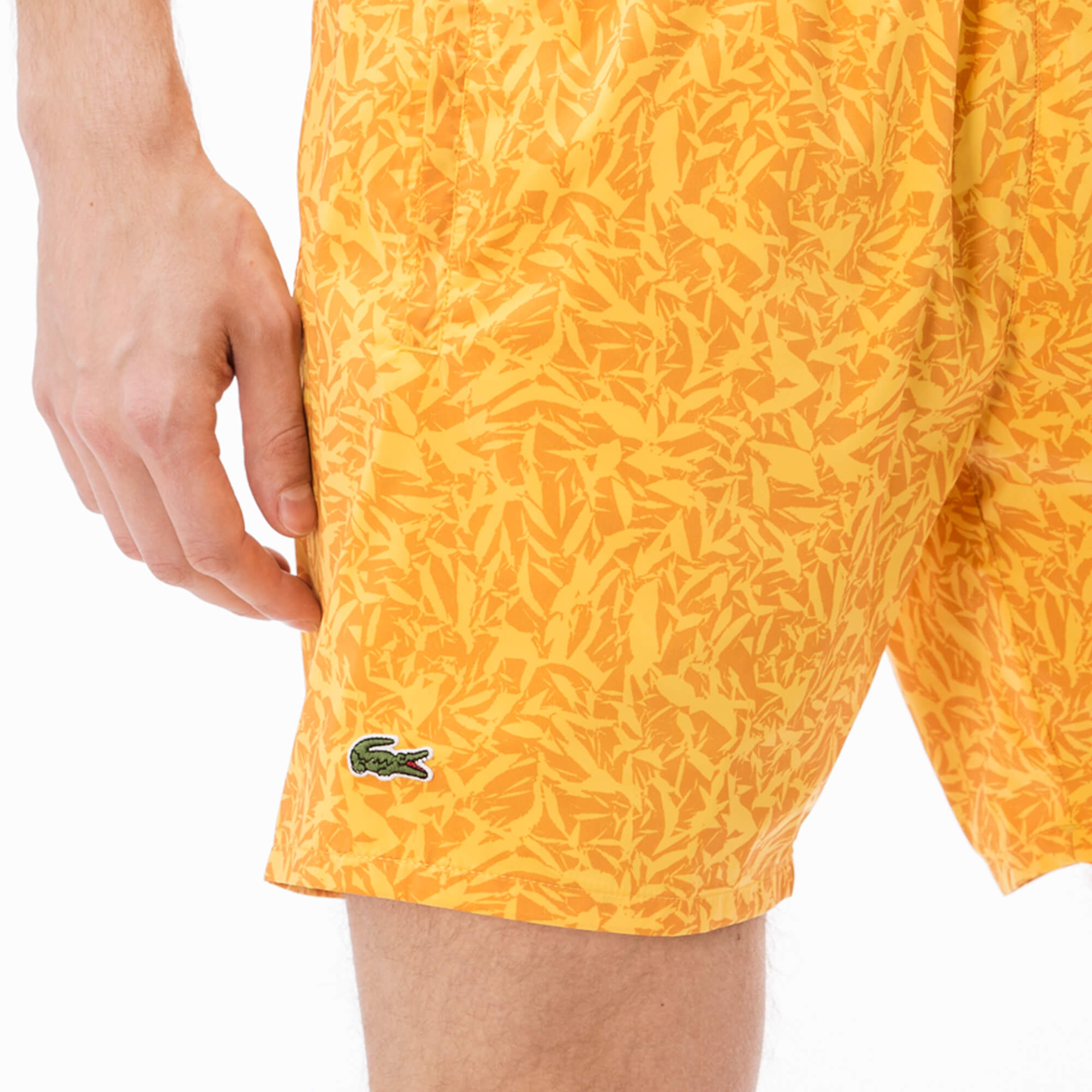 Lacoste Erkek Sarı Mayo Şort