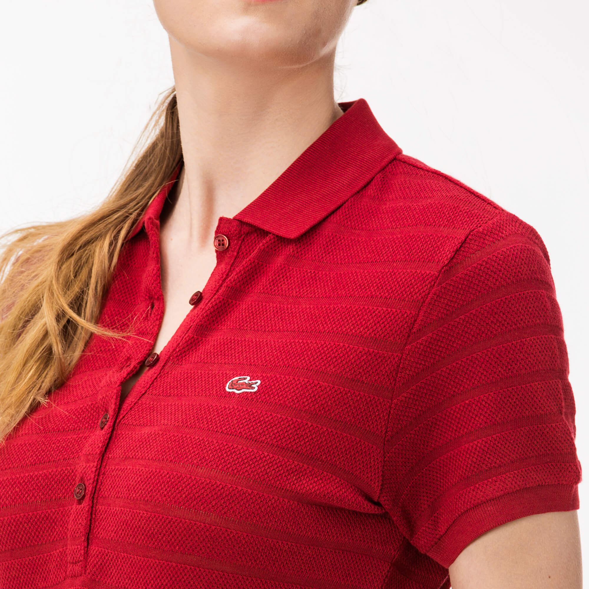 Lacoste Kadın Kırmızı Polo