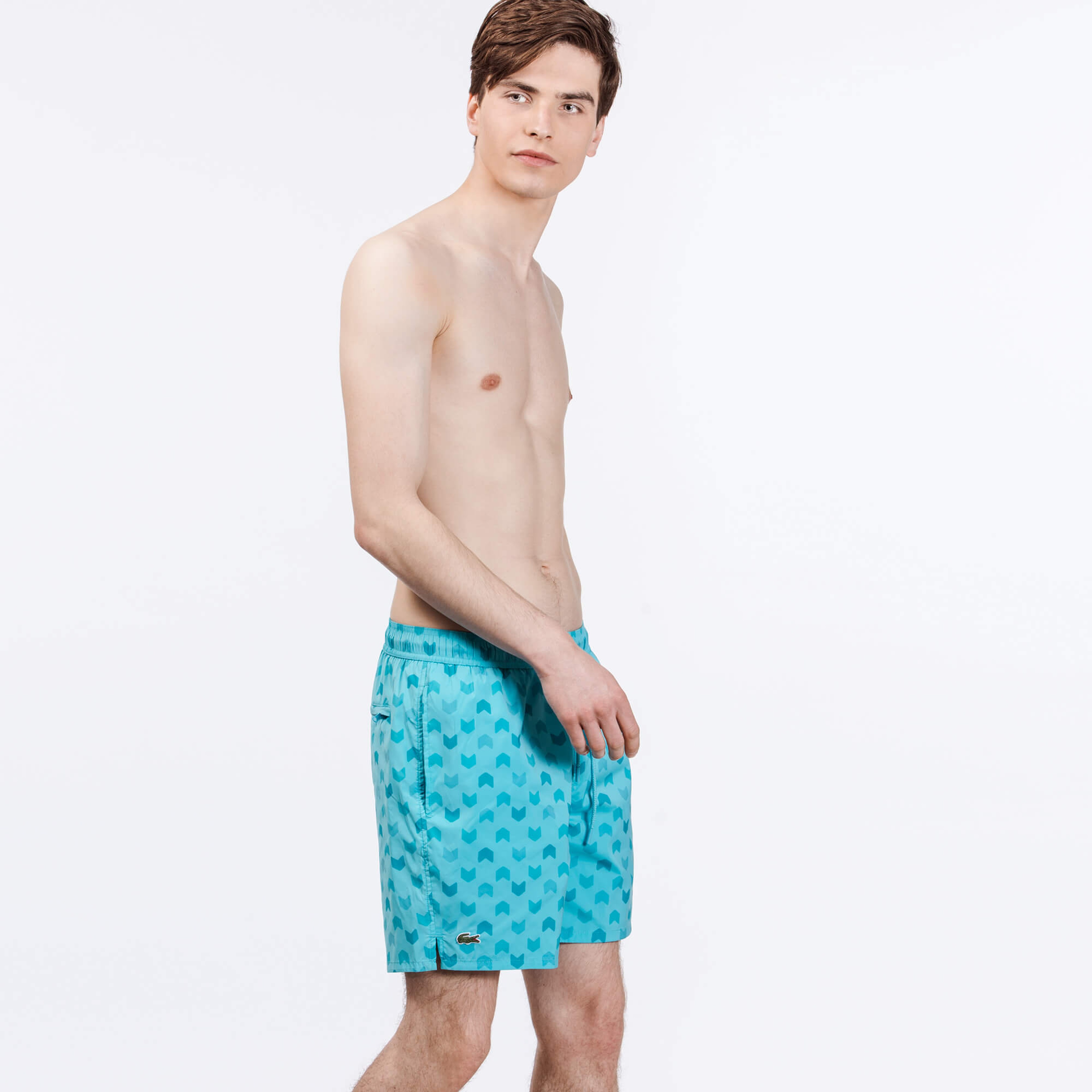 Lacoste Erkek Mavi Mayo Şort