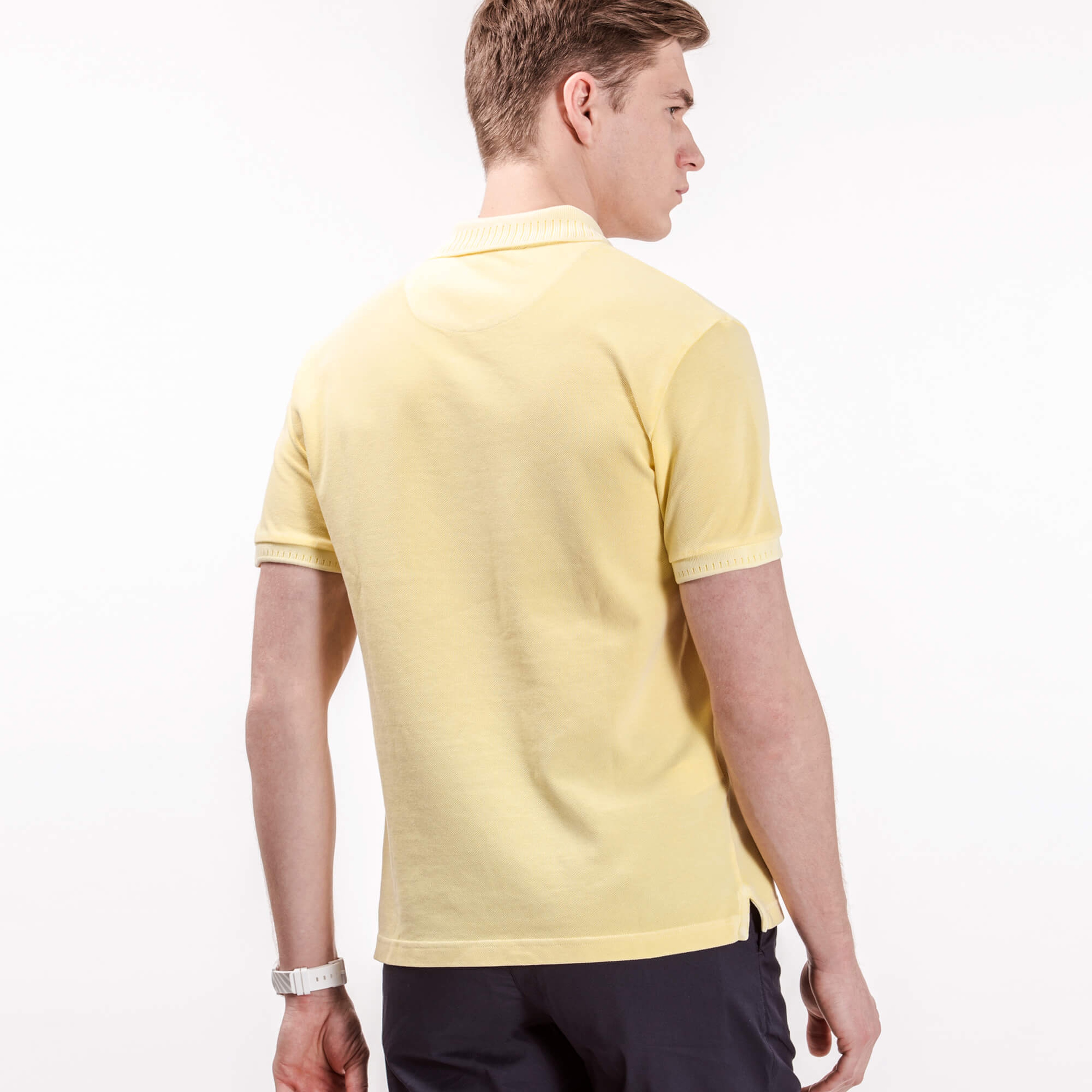 Lacoste Erkek Sarı Slim Fit Polo