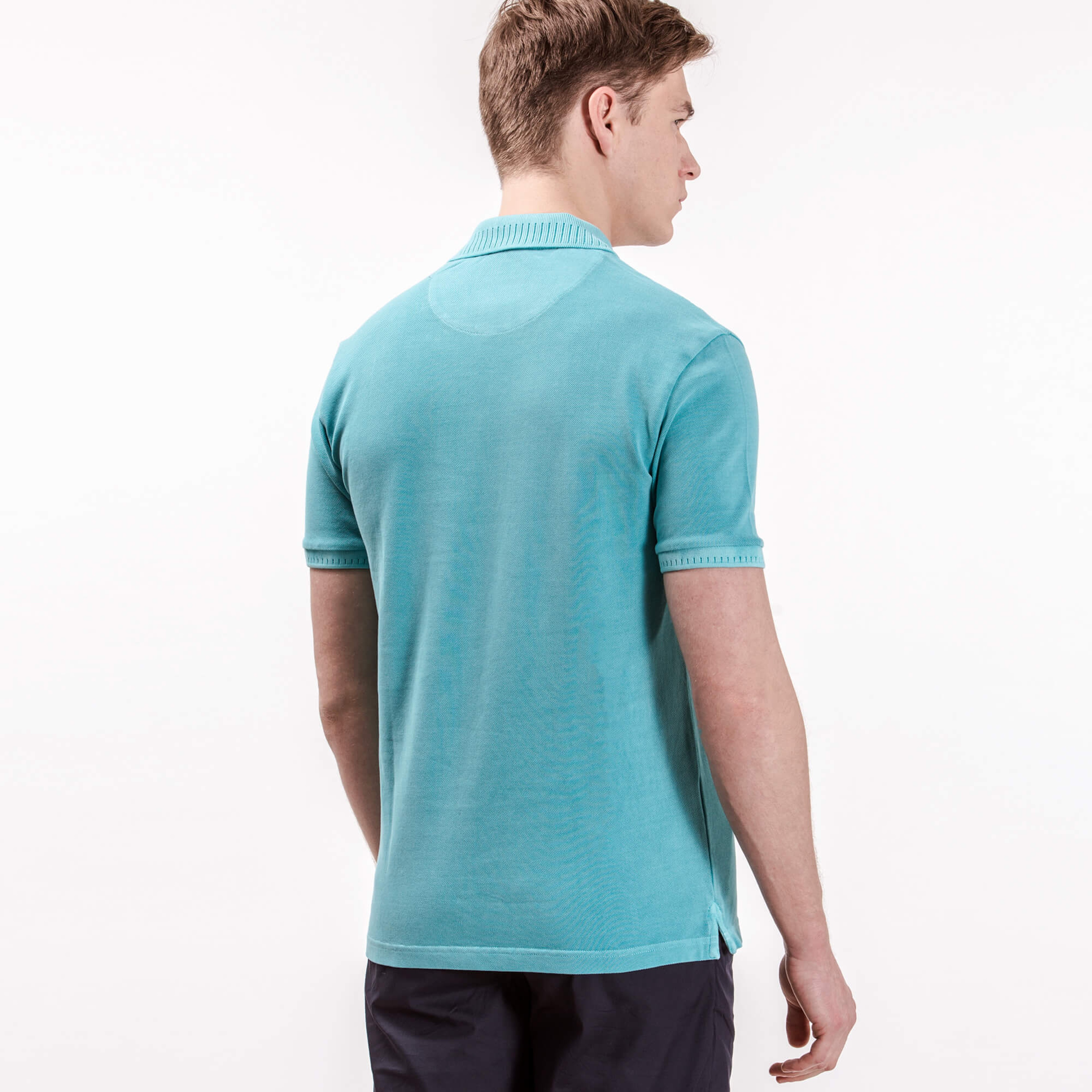 Lacoste Erkek Mavi Slim Fit Polo