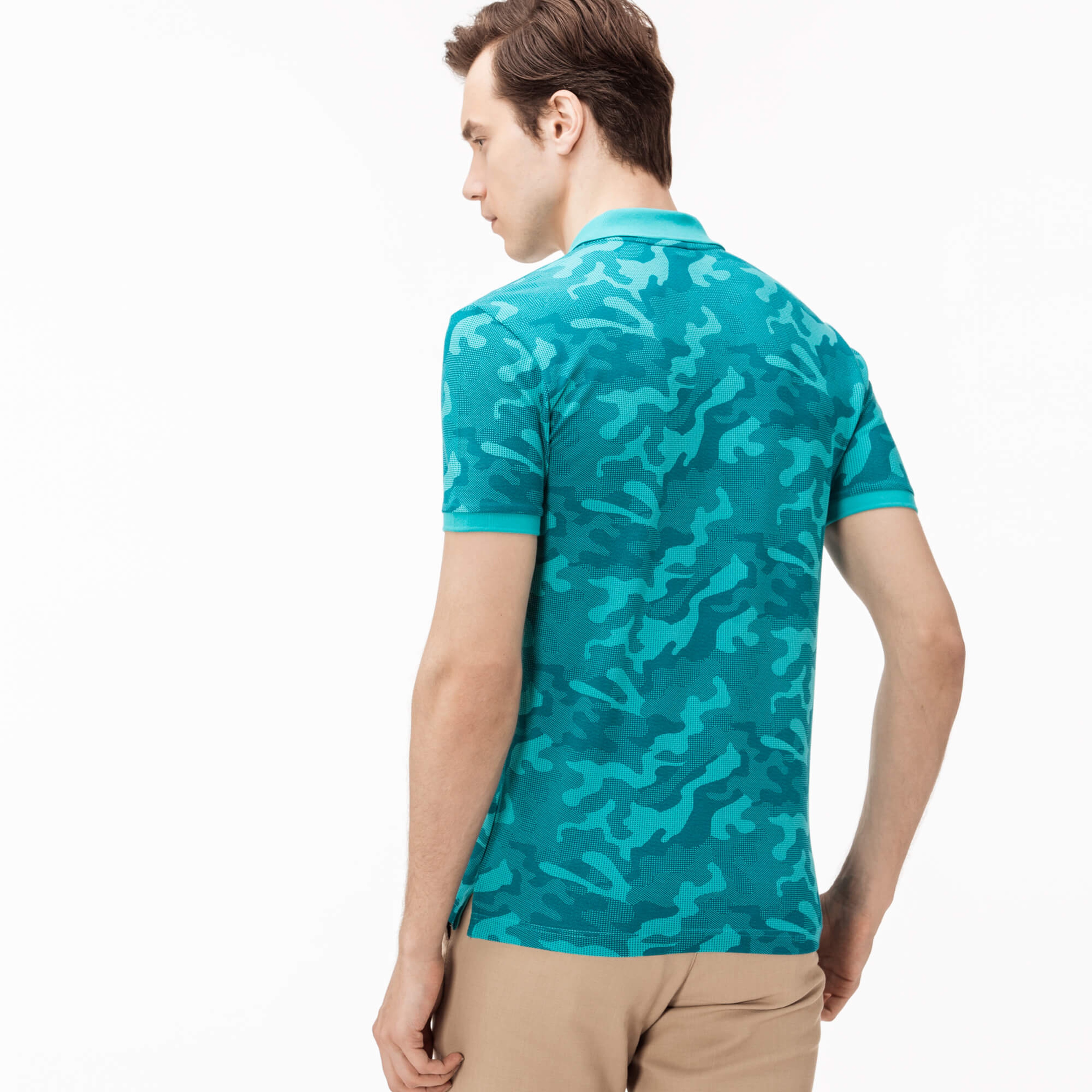 Lacoste Erkek Mavi Slim Fit Polo