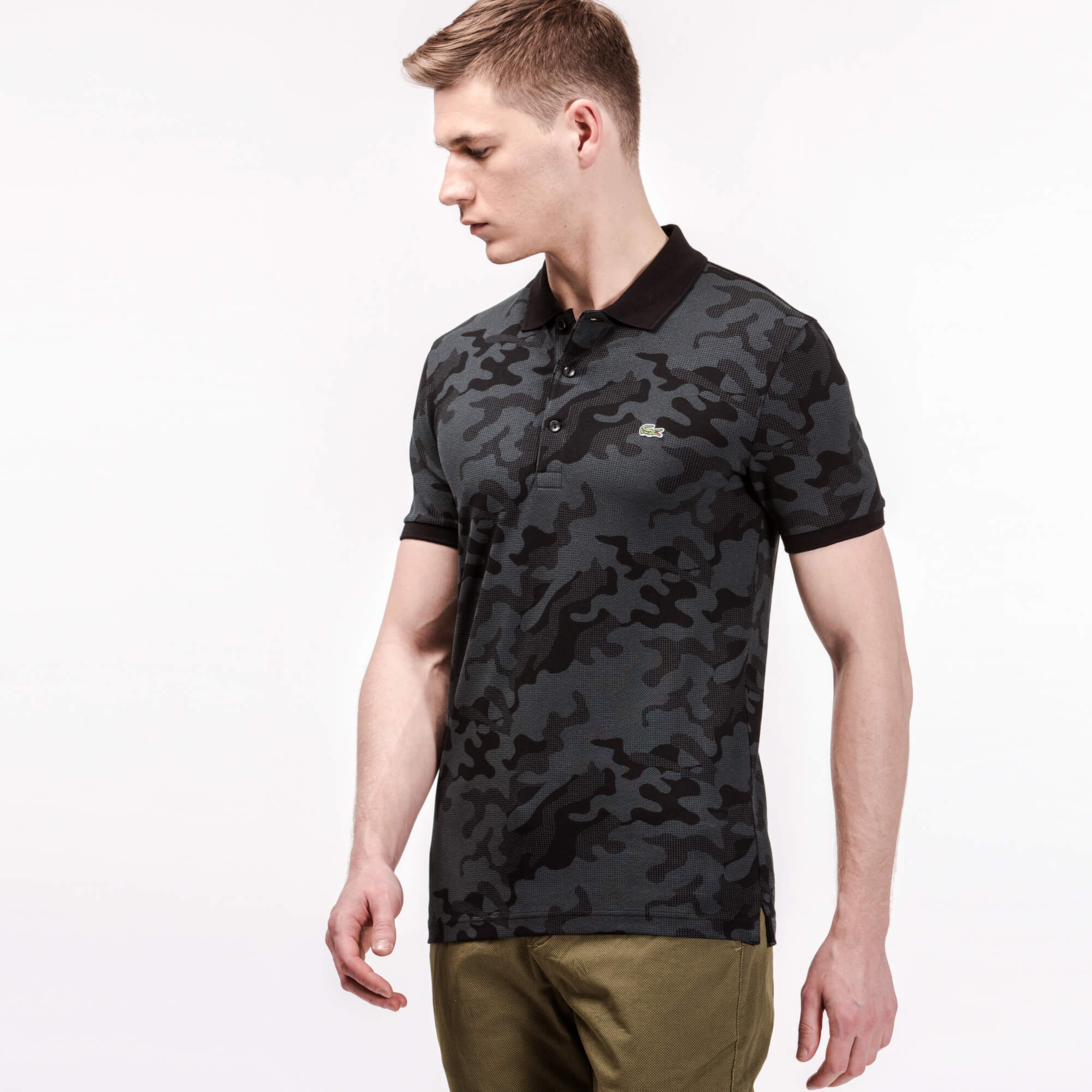 Lacoste Erkek Siyah Polo