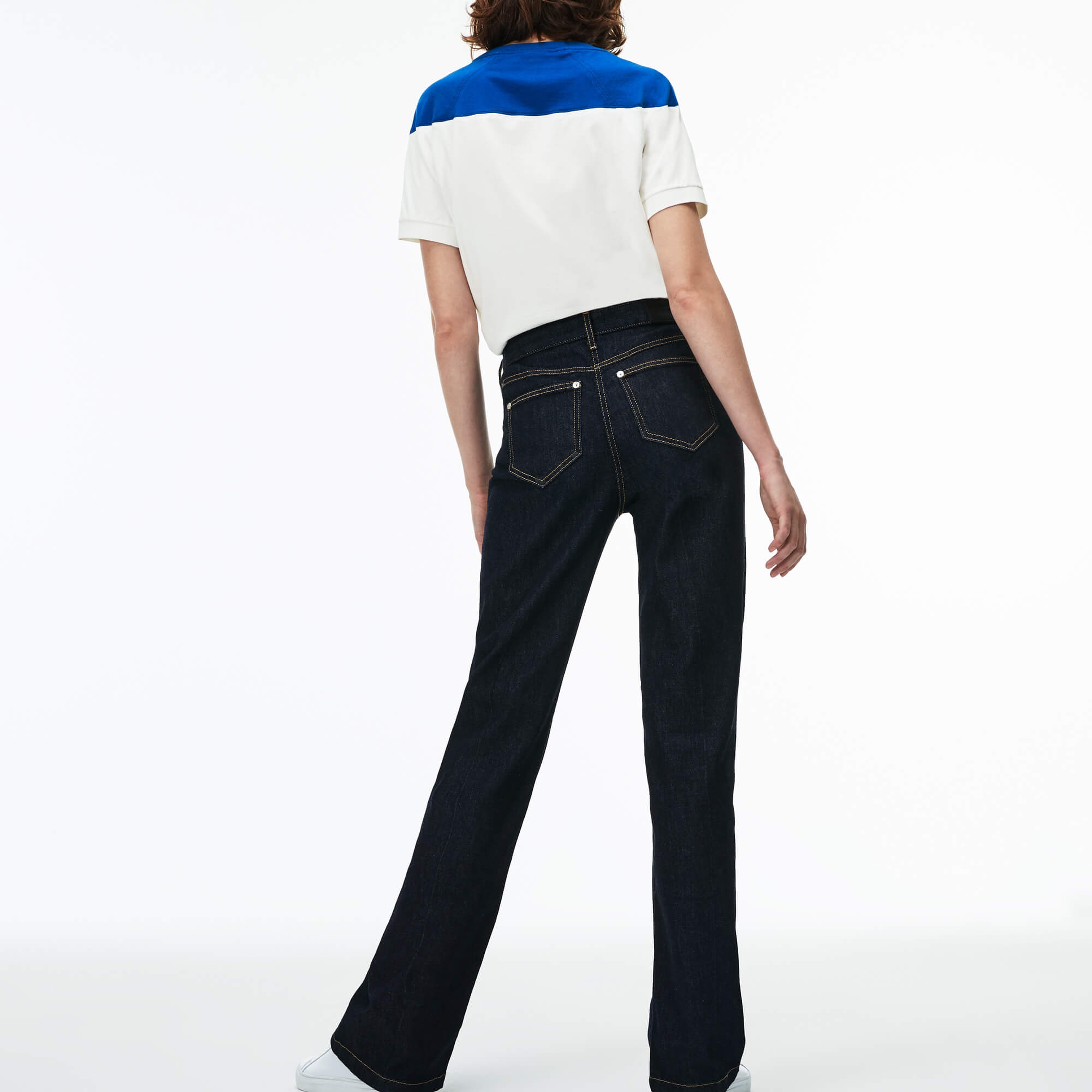 Lacoste Kadın Mavi T-Shirt