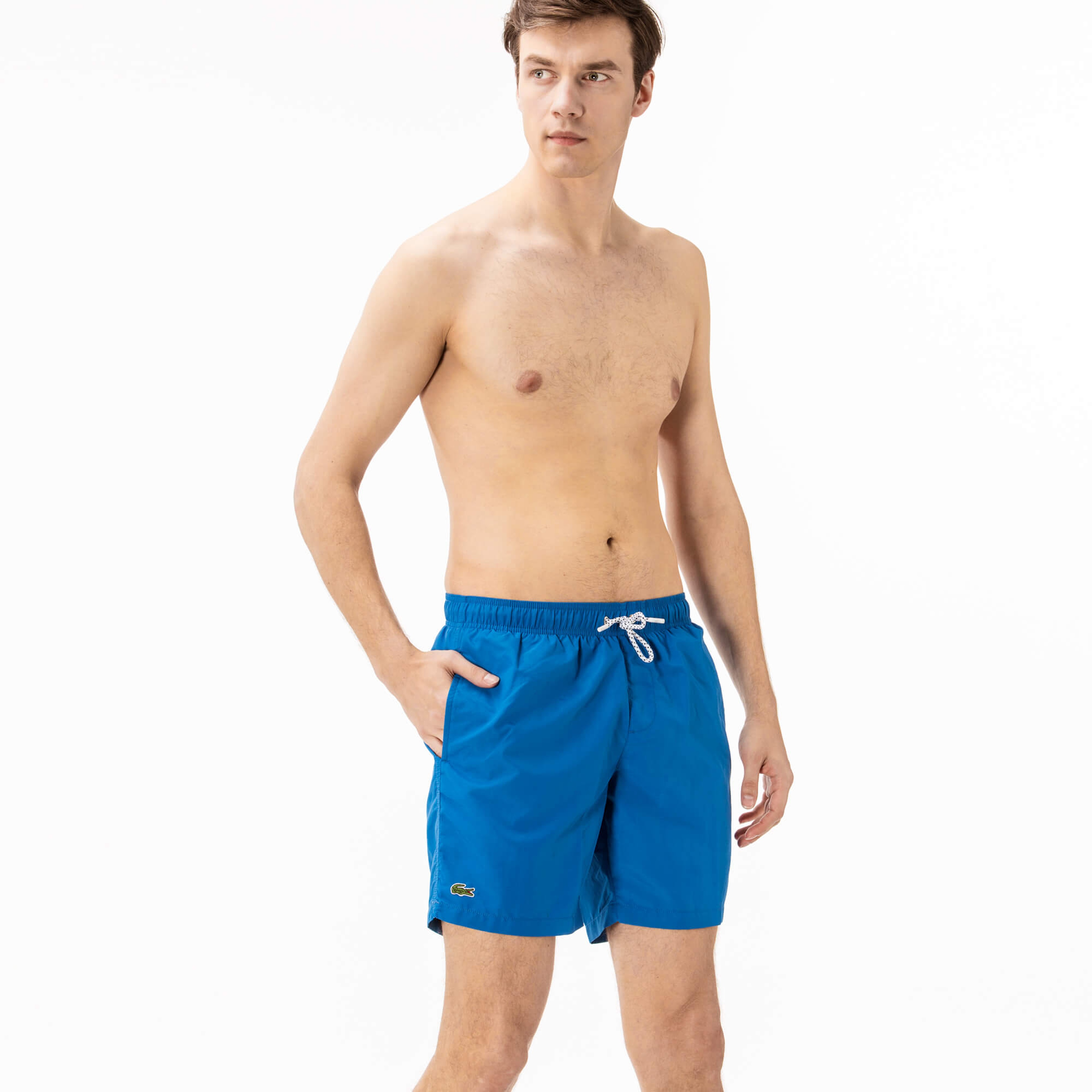 Lacoste Erkek Mavi Mayo Şort
