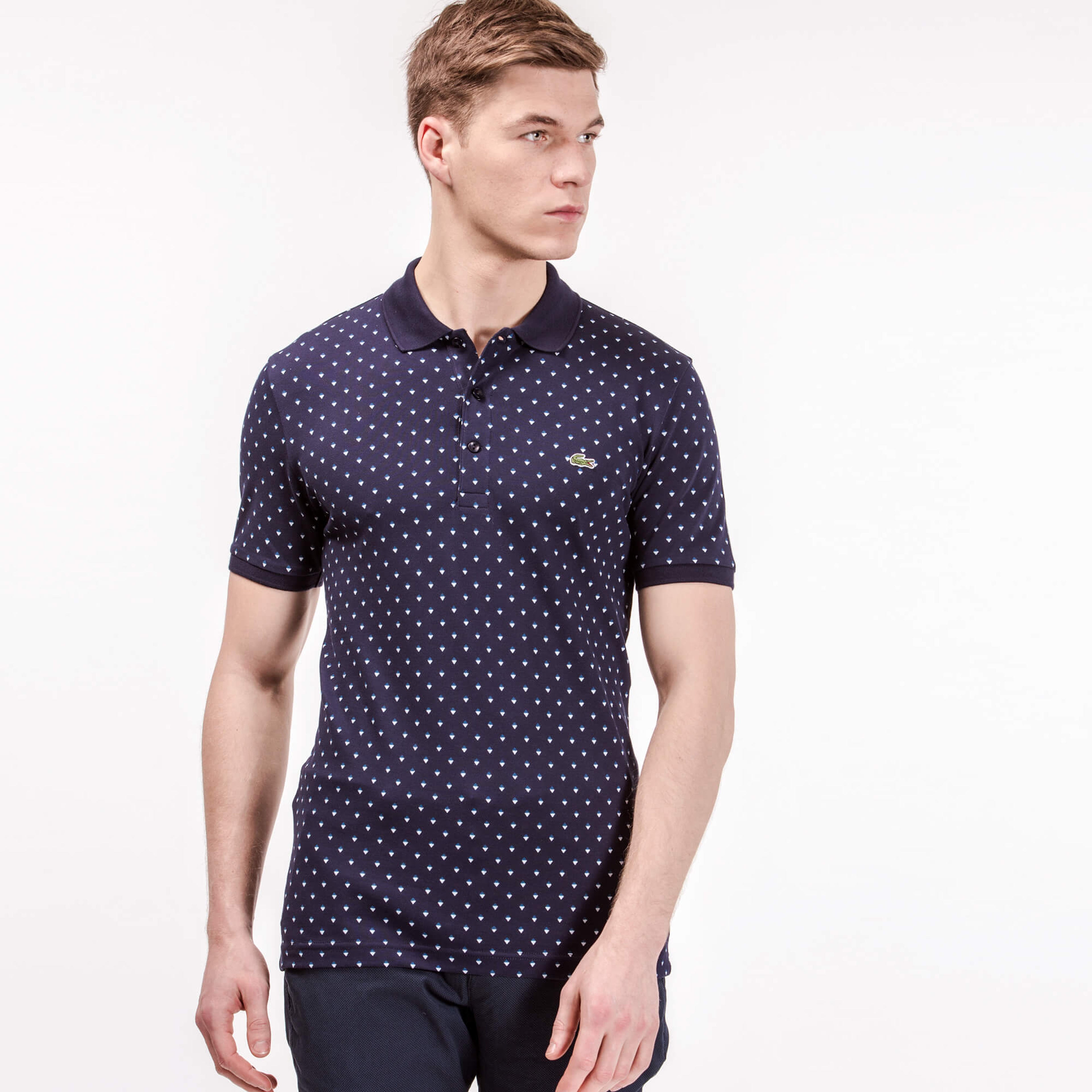 Lacoste Erkek Lacivert Polo