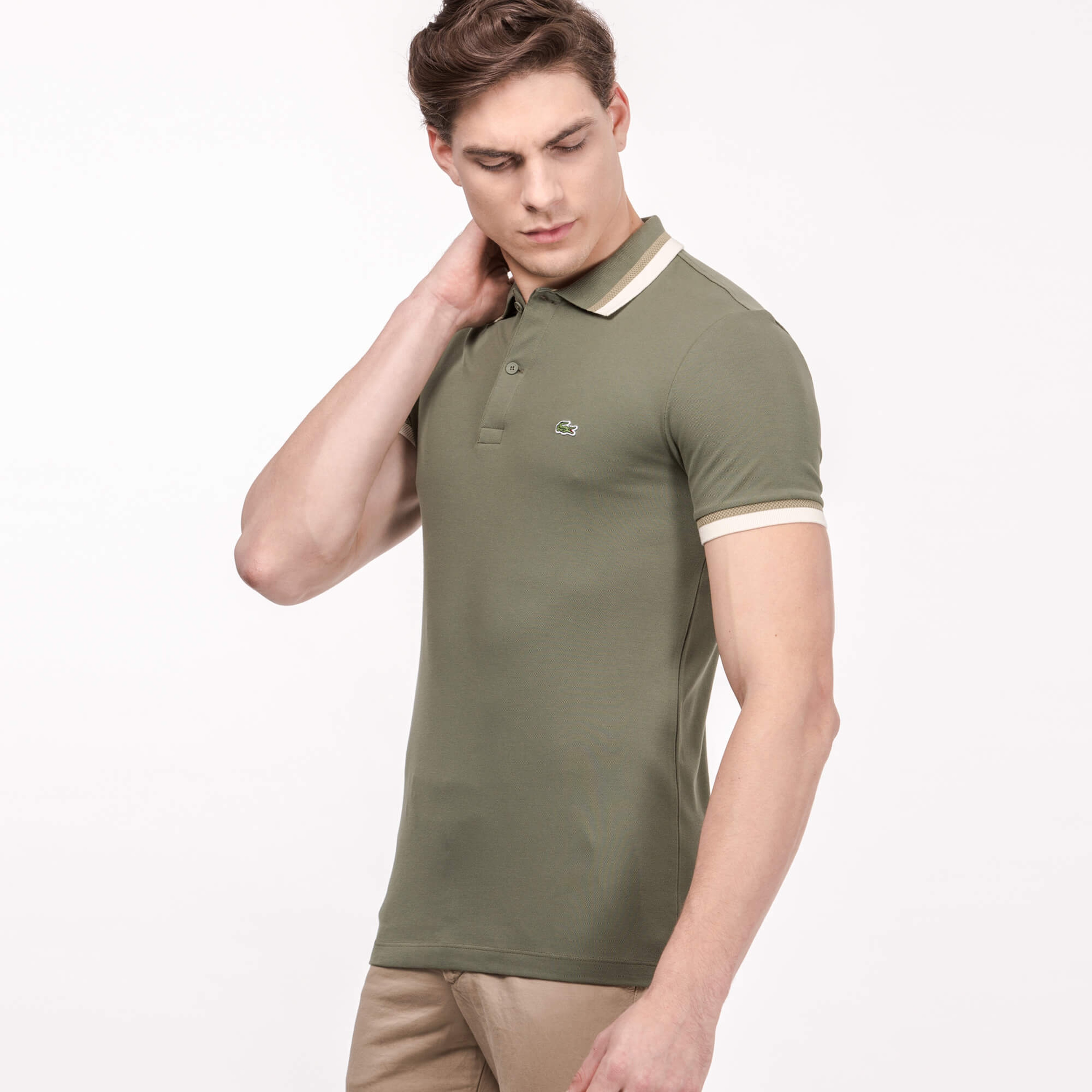 Lacoste Erkek Yeşil Polo