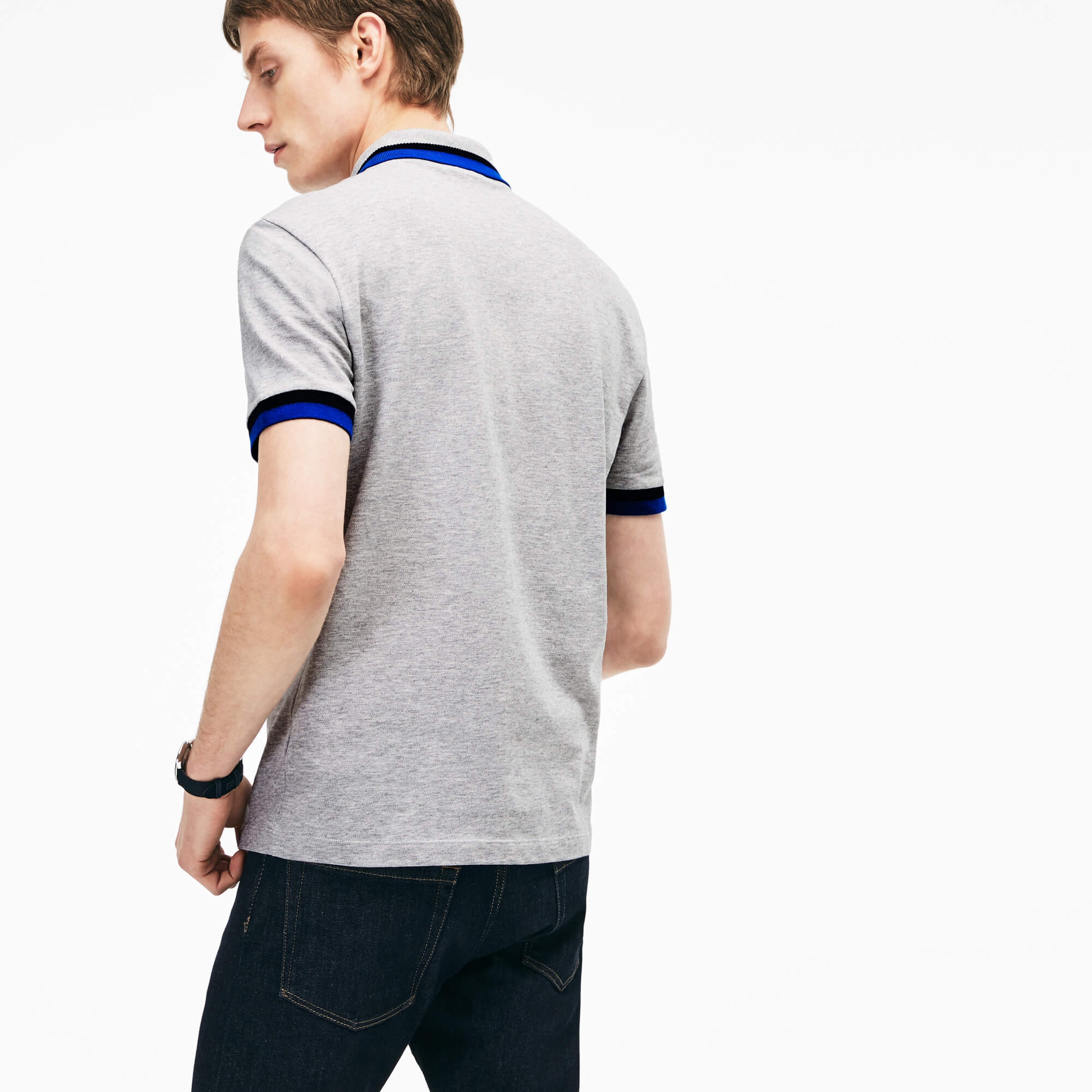 Lacoste Erkek Gri Polo