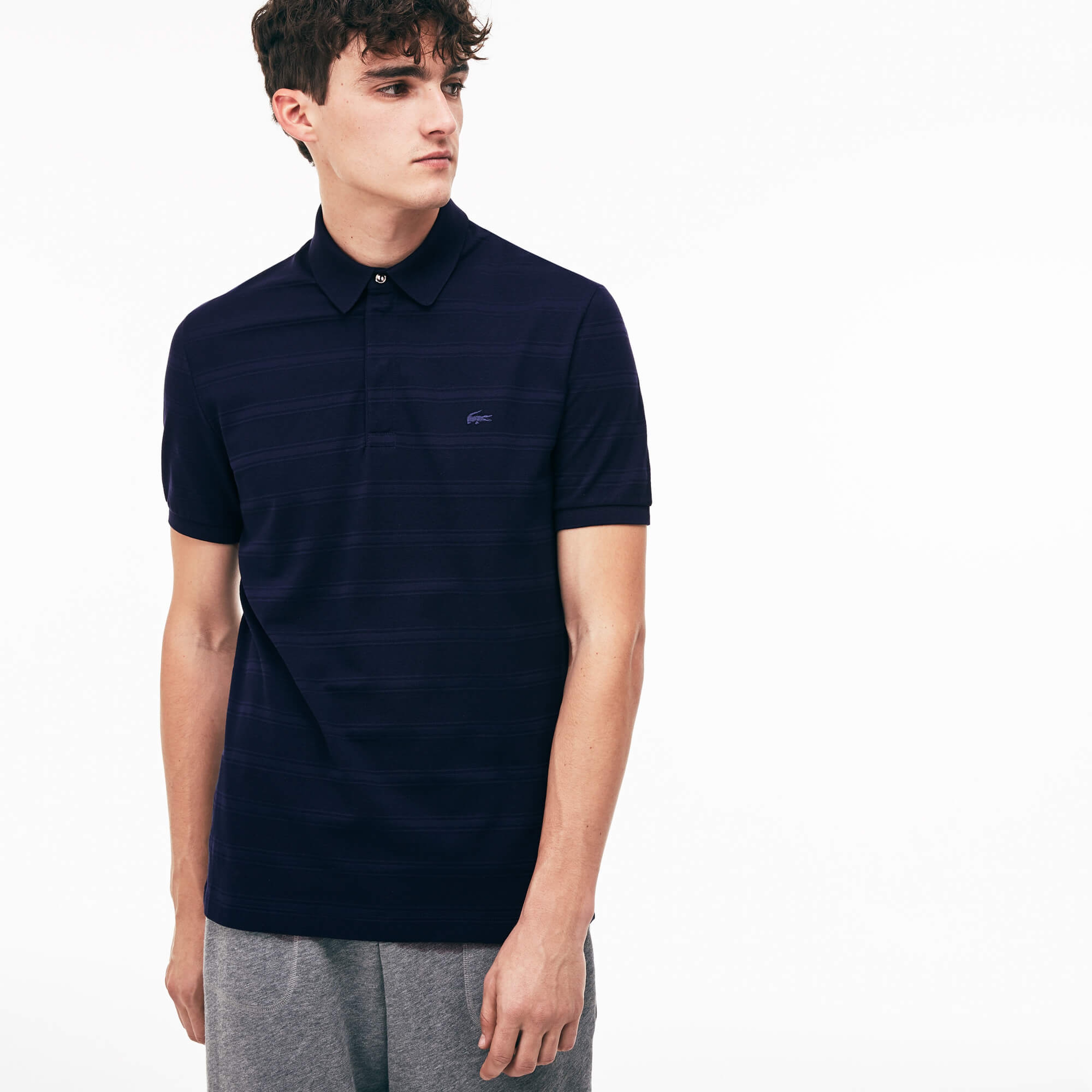 Lacoste Erkek Lacivert Polo