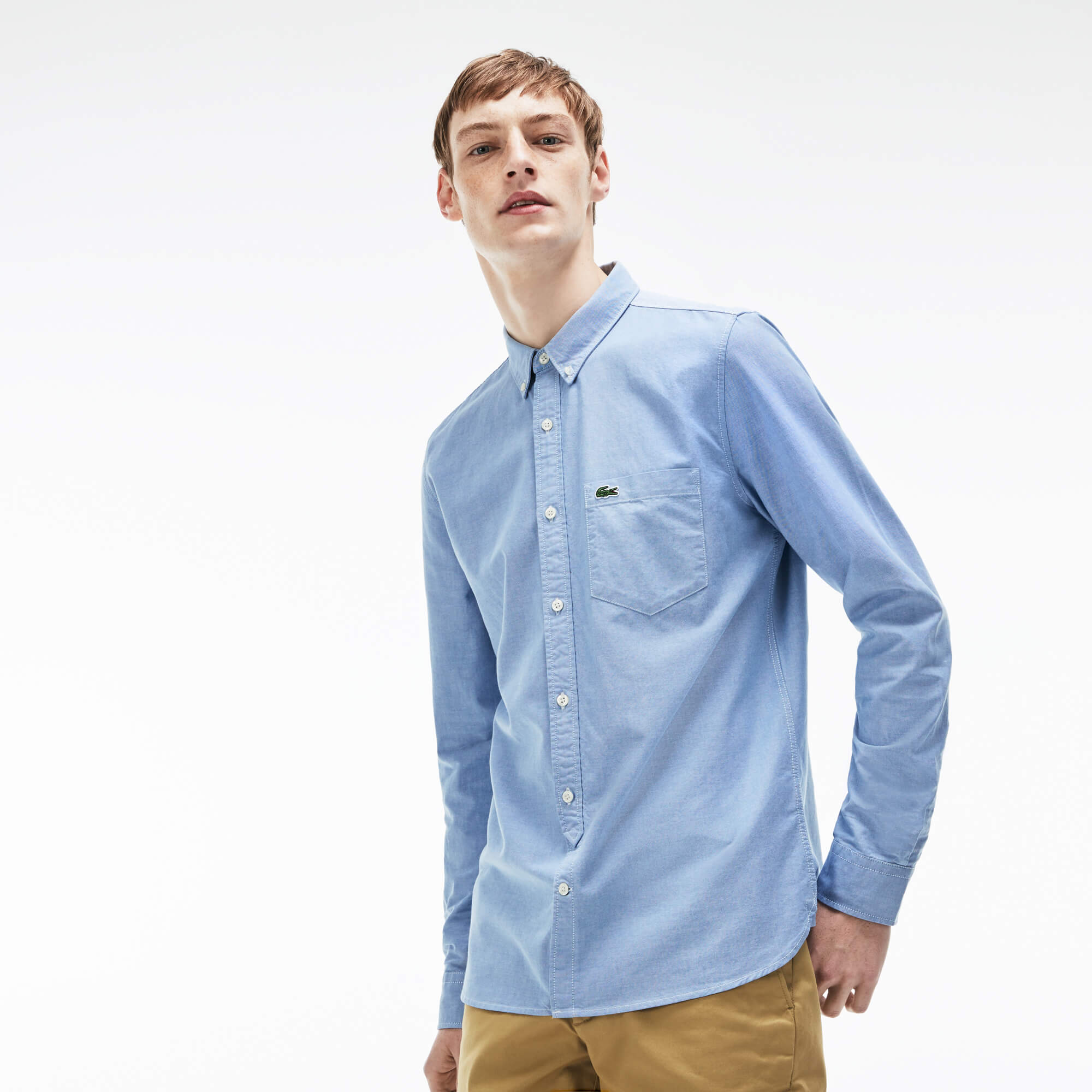 Lacoste Erkek Mavi Gömlek
