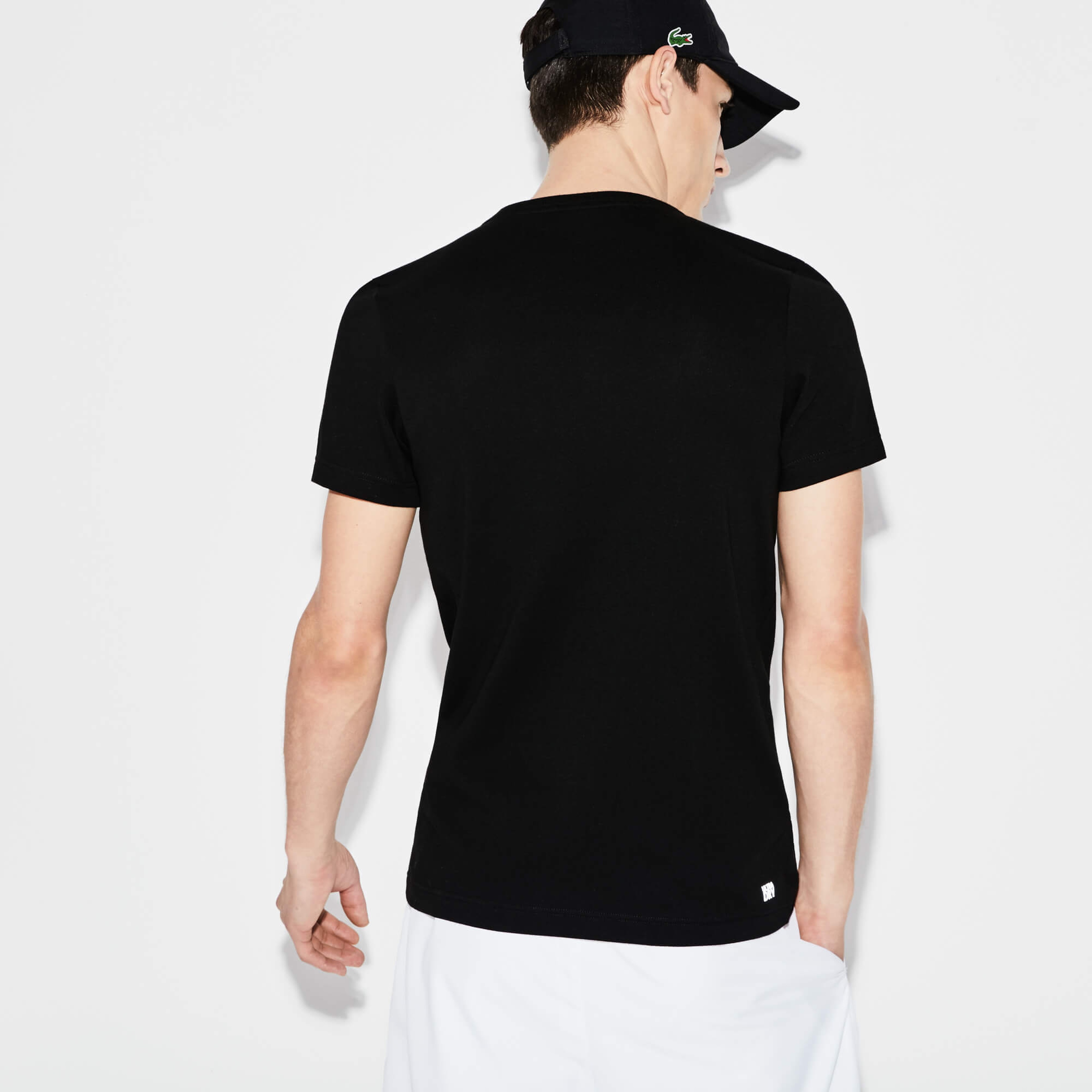 Lacoste Erkek Siyah T-Shirt