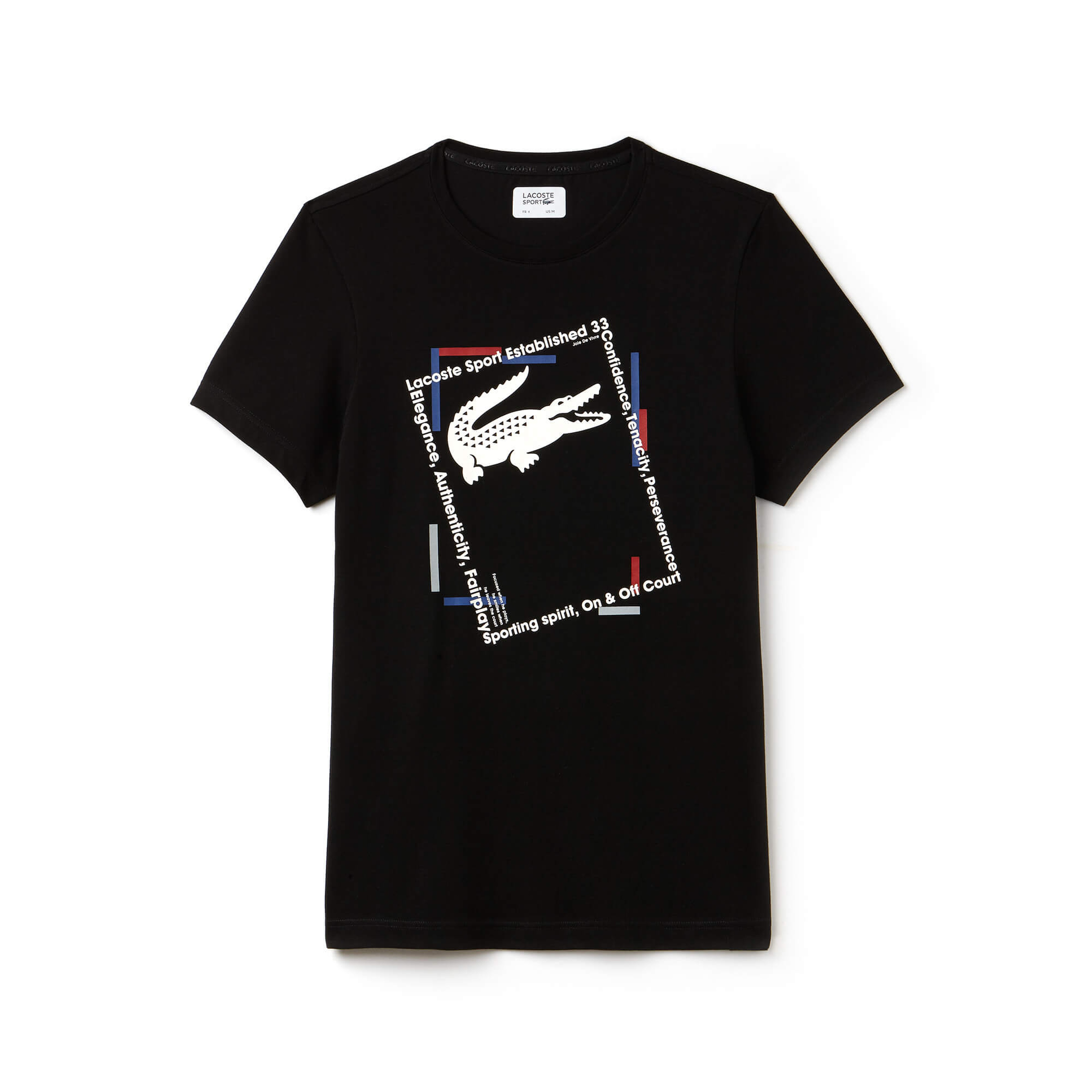 Lacoste Erkek Siyah T-Shirt