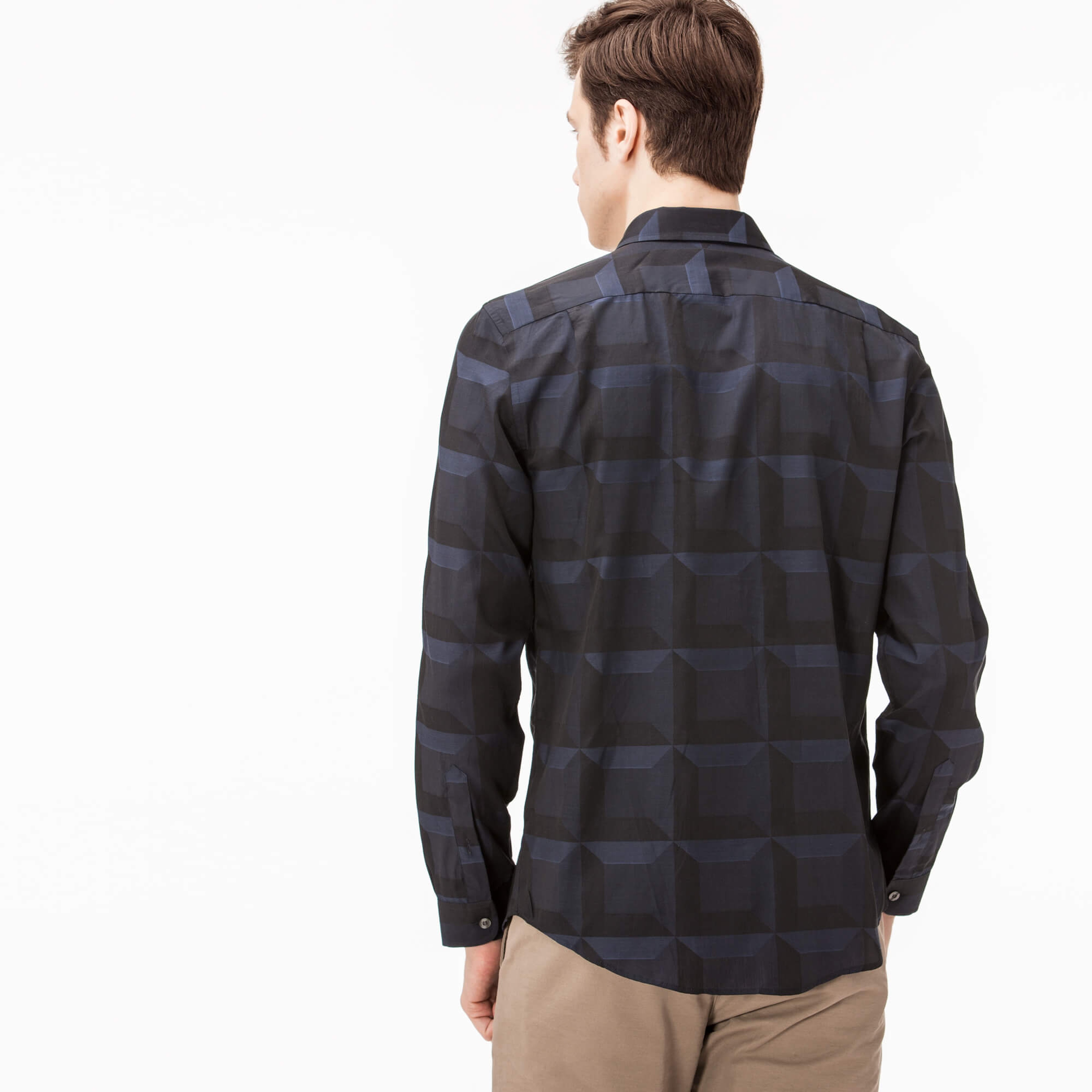 Lacoste Erkek Lacivert Gömlek