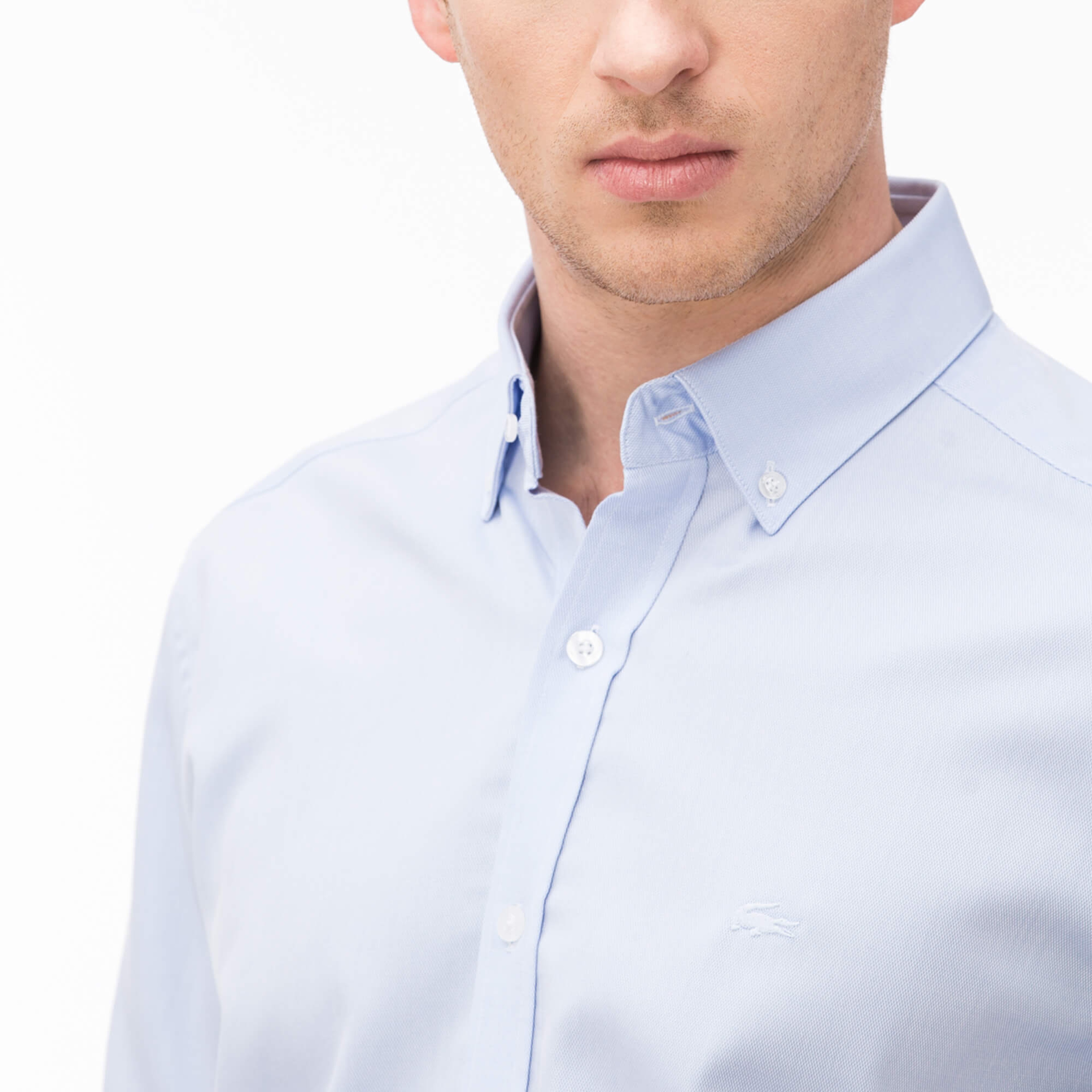 Lacoste Erkek Mavi Regular Fit Gömlek