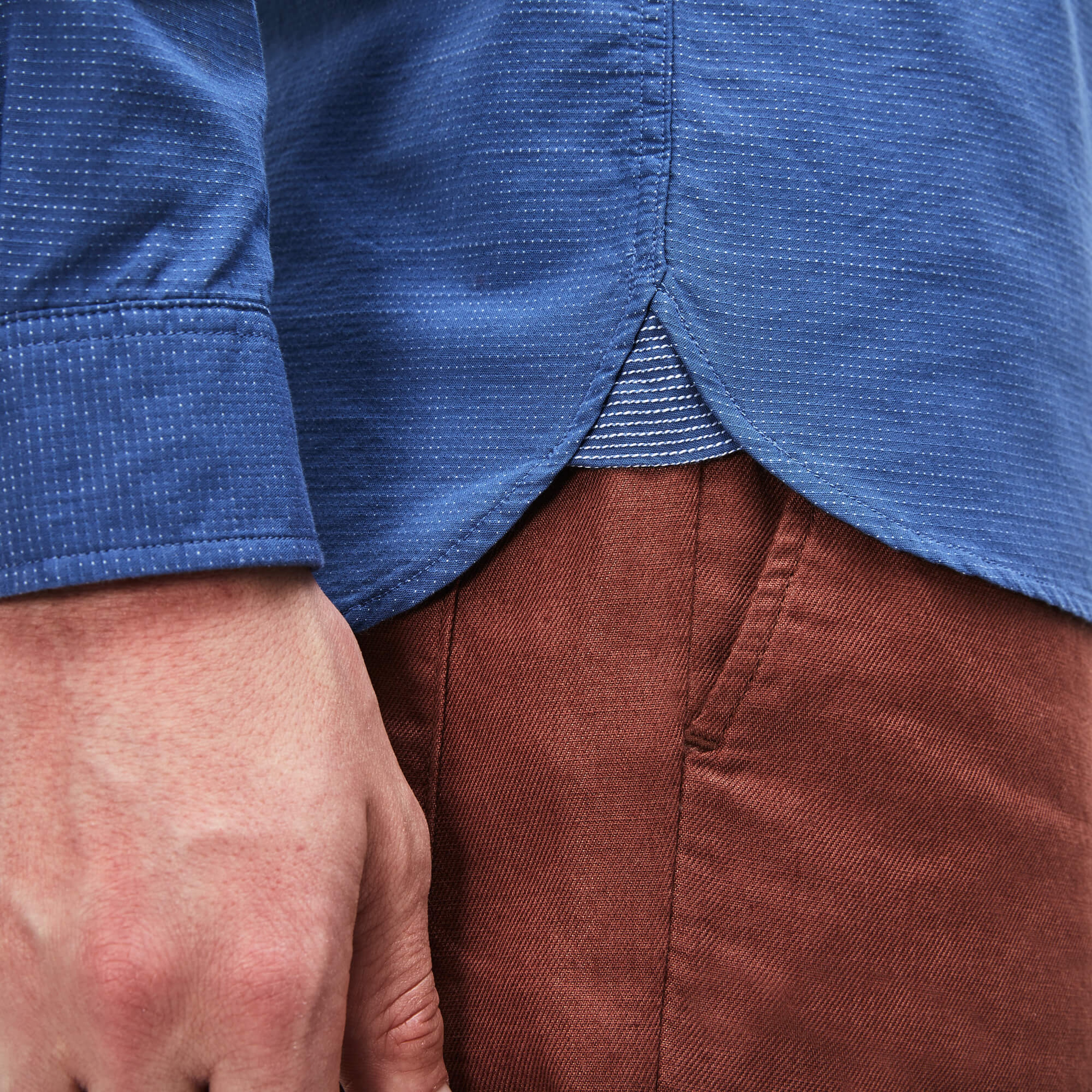 Lacoste Erkek Mavi Gömlek