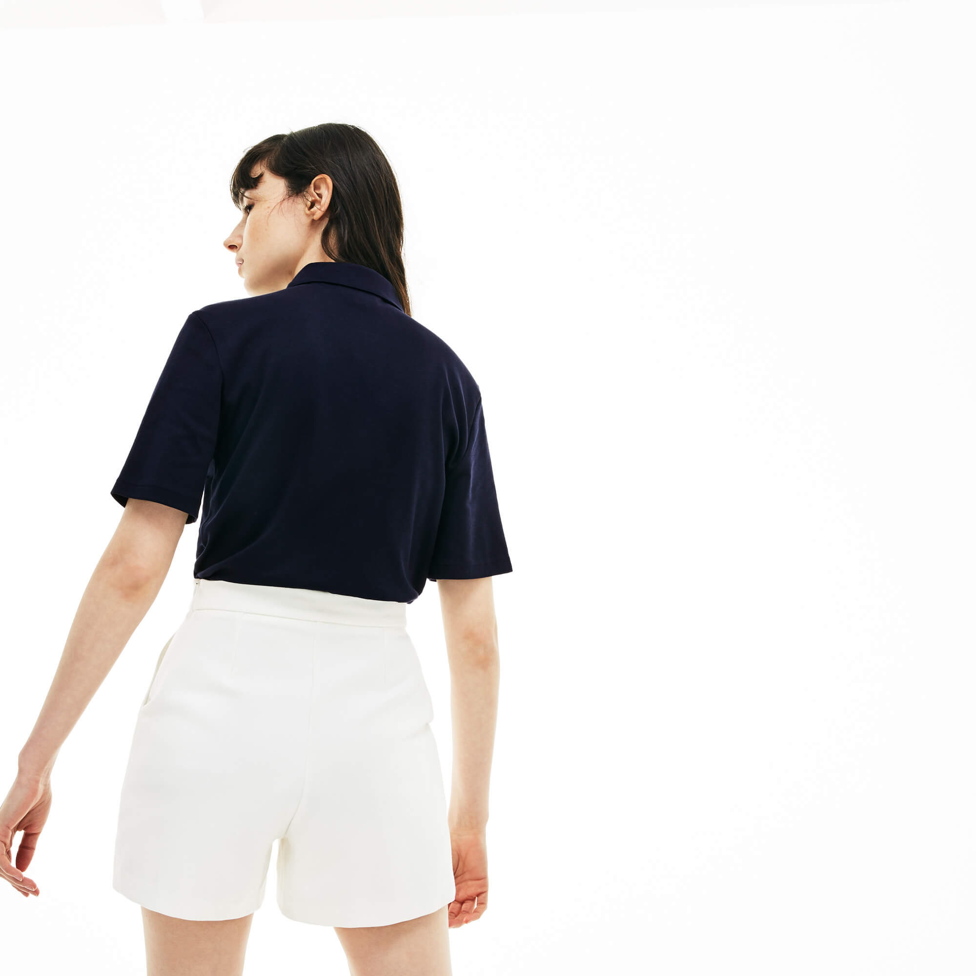 Lacoste Unisex Lacivert Kısa Kollu Polo