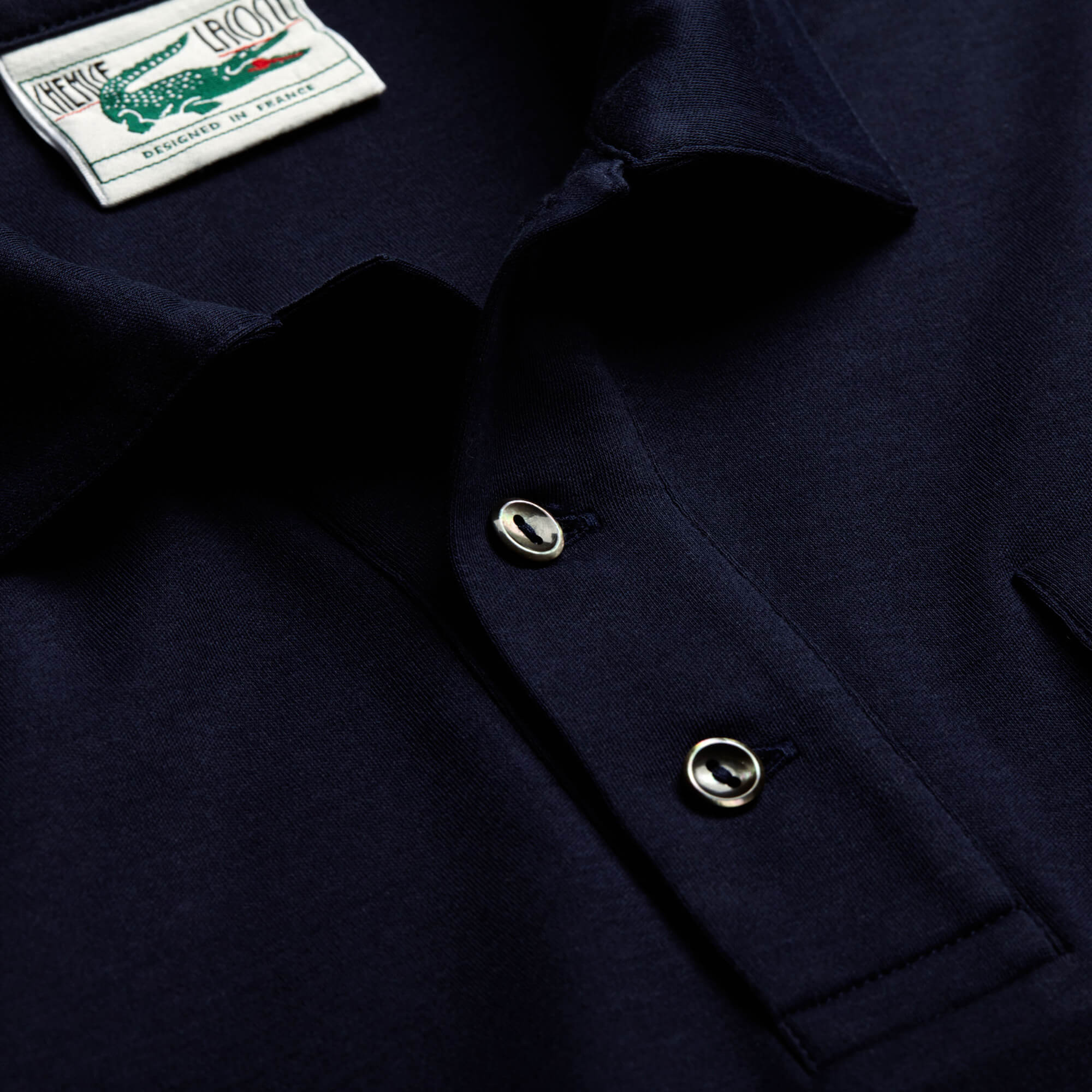 Lacoste Unisex Lacivert Kısa Kollu Polo