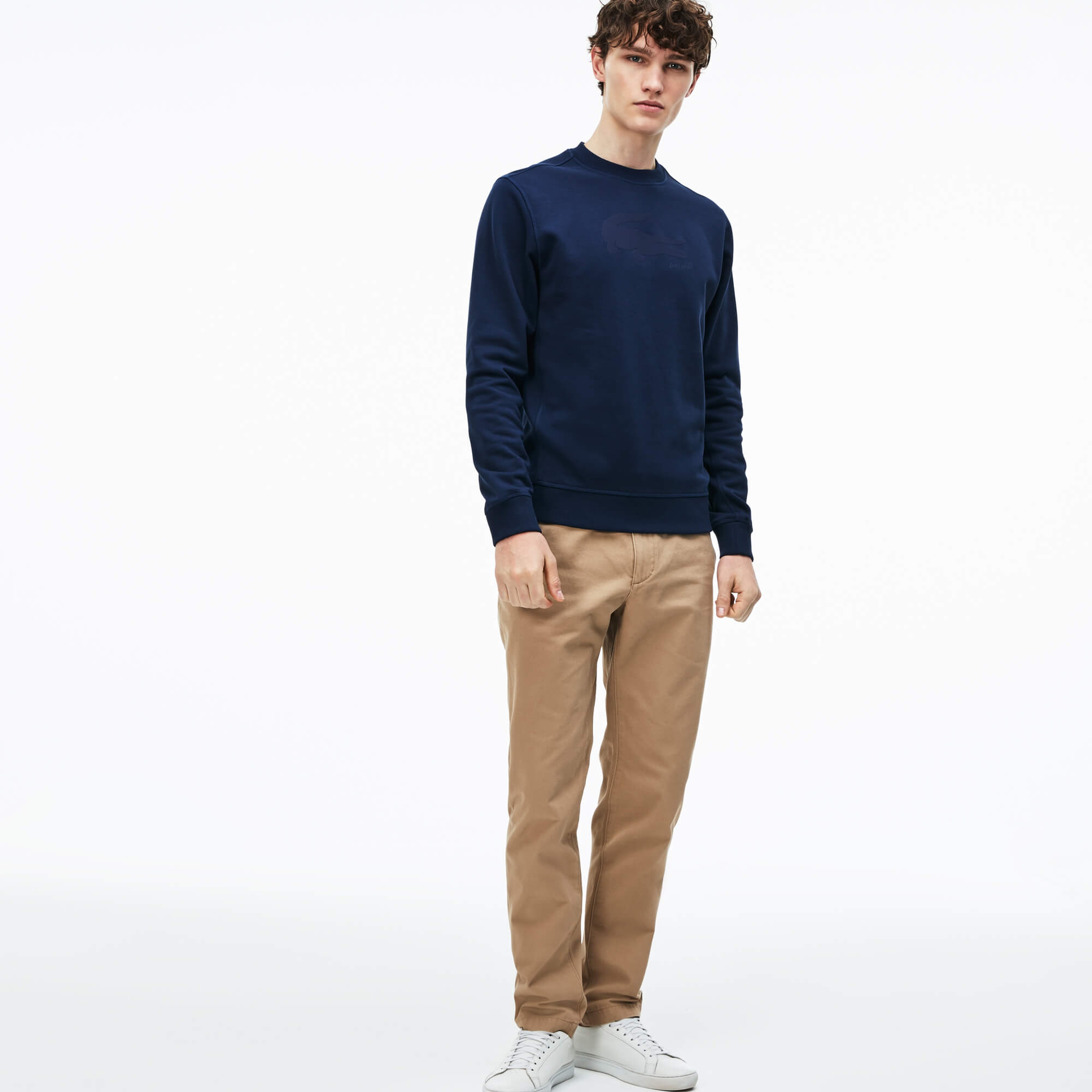 Lacoste Erkek Gabardin Bej Pantolon