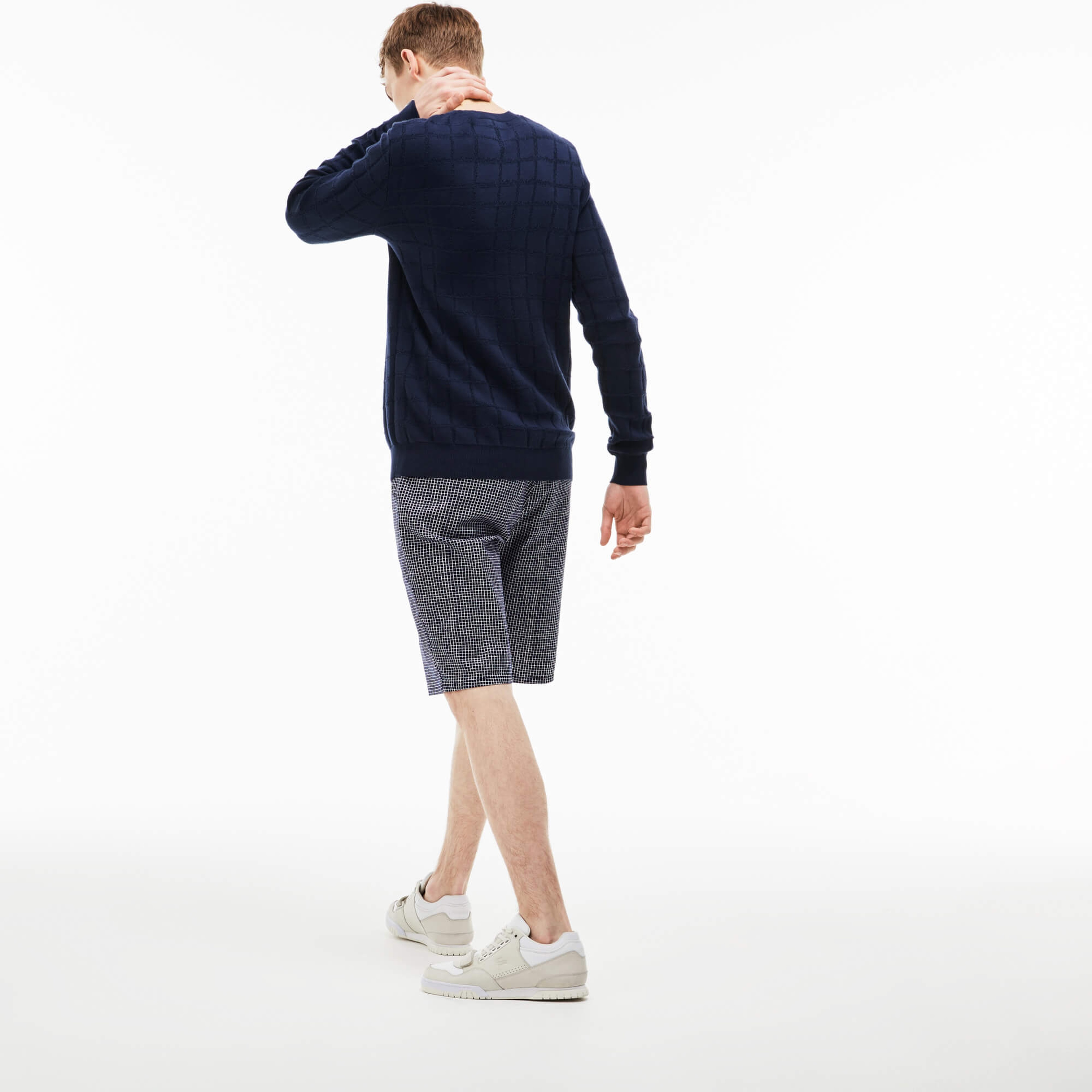 Lacoste Live Erkek Lacivert Bermuda