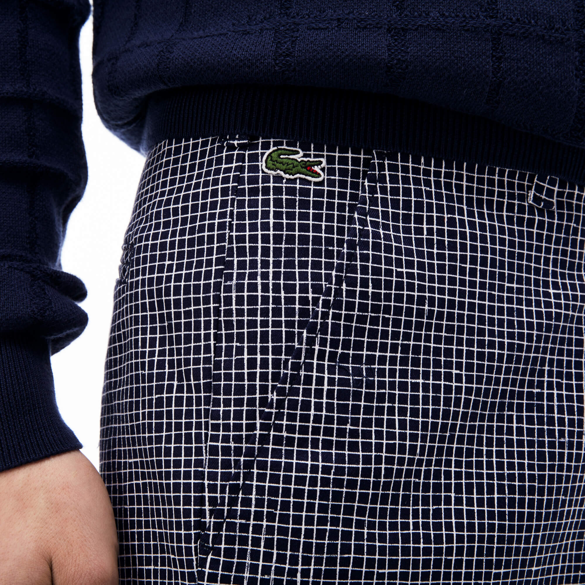 Lacoste Live Erkek Lacivert Bermuda