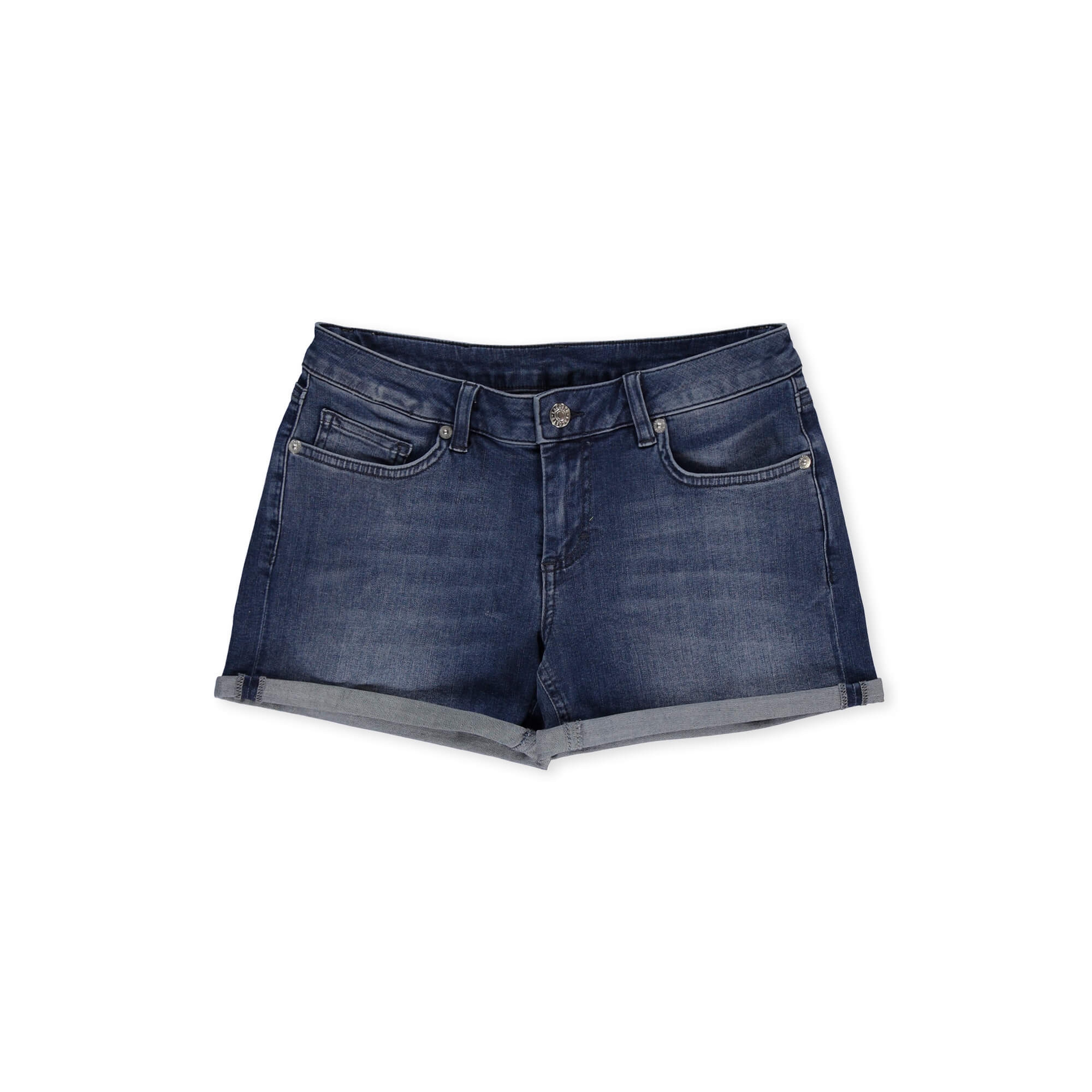 Lacoste Kadın Mavi Denim Şort