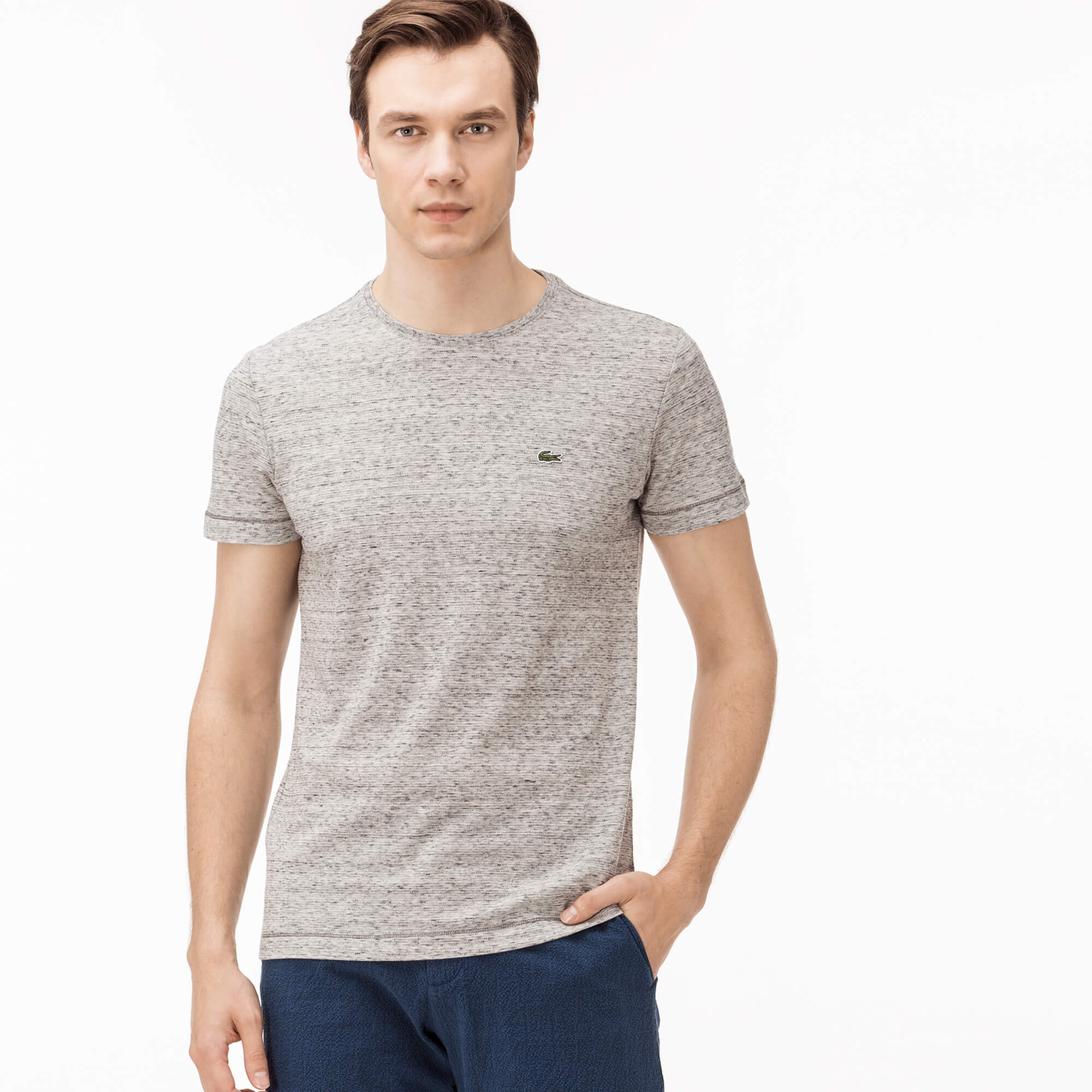 Lacoste Erkek Gri T-Shirt