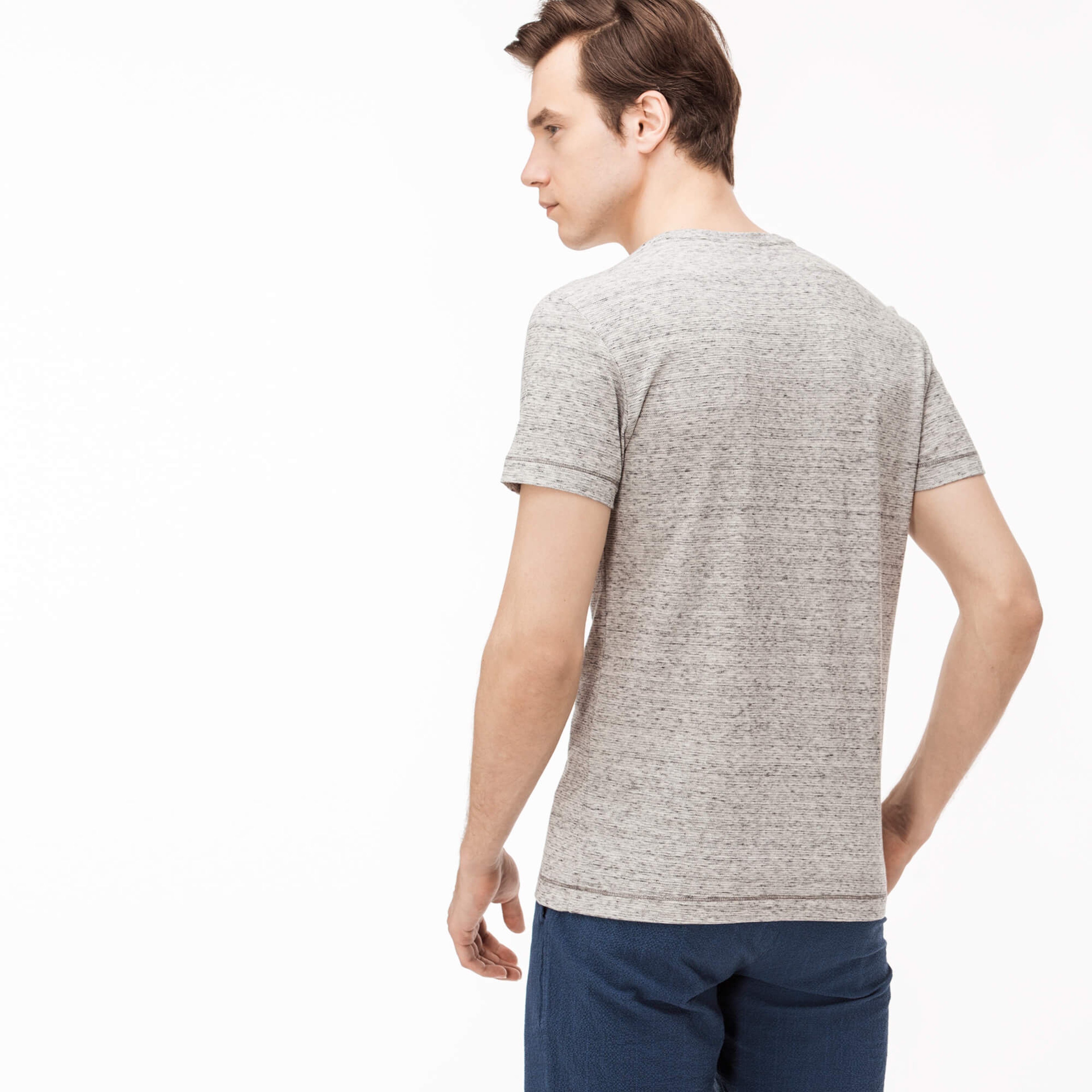 Lacoste Erkek Gri T-Shirt