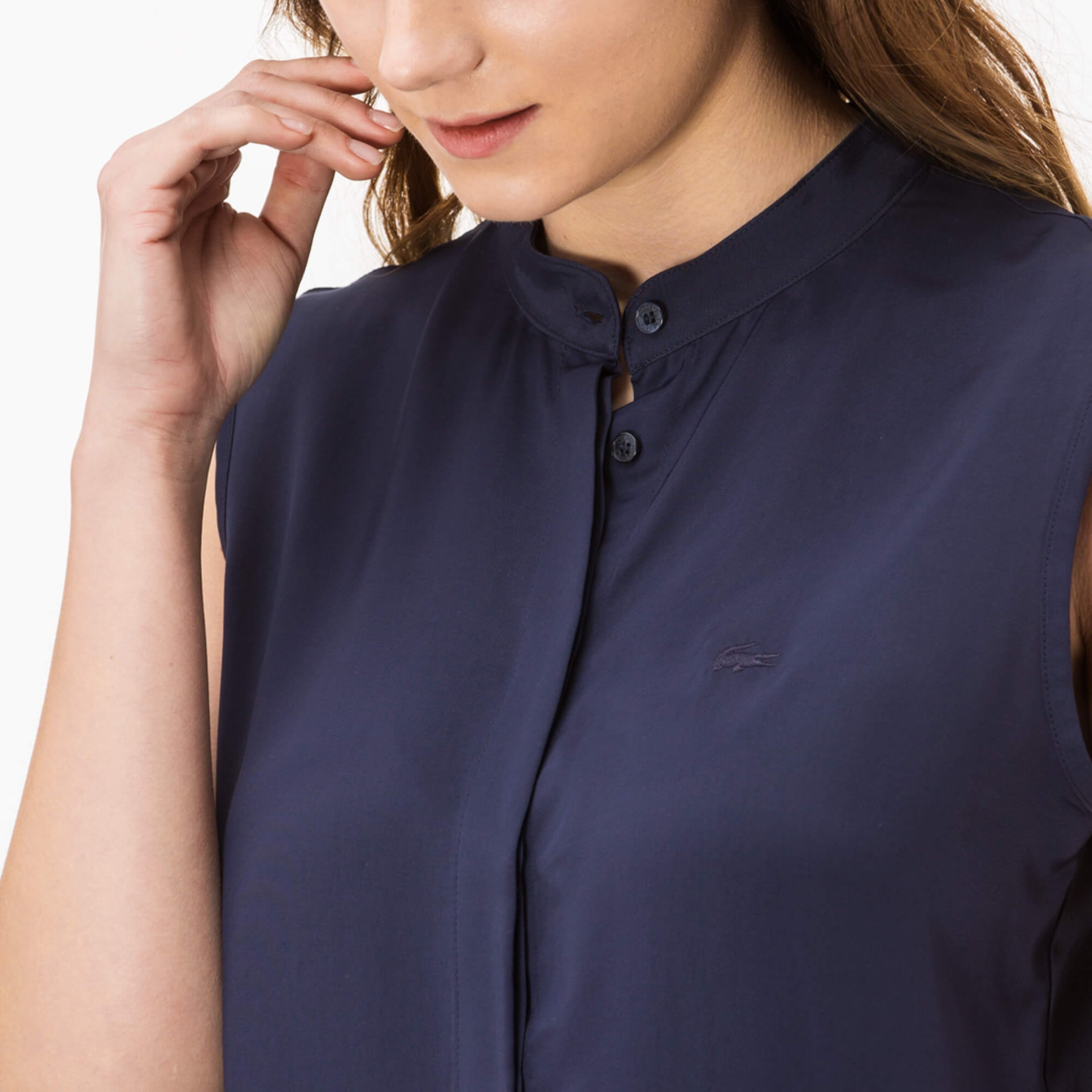 Lacoste Kadın Lacivert T-Shirt
