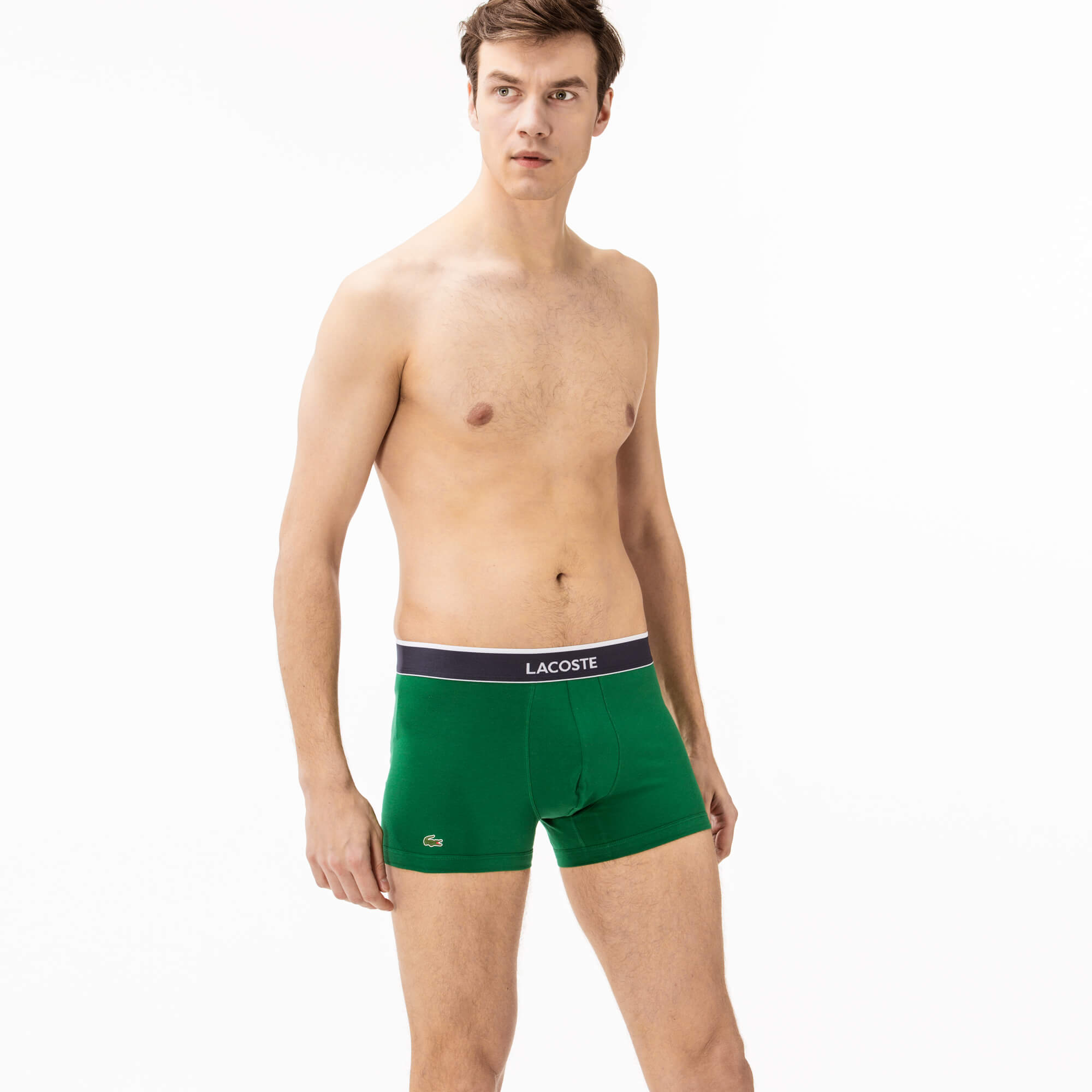 Lacoste Erkek 2'li Renkli Boxer Seti