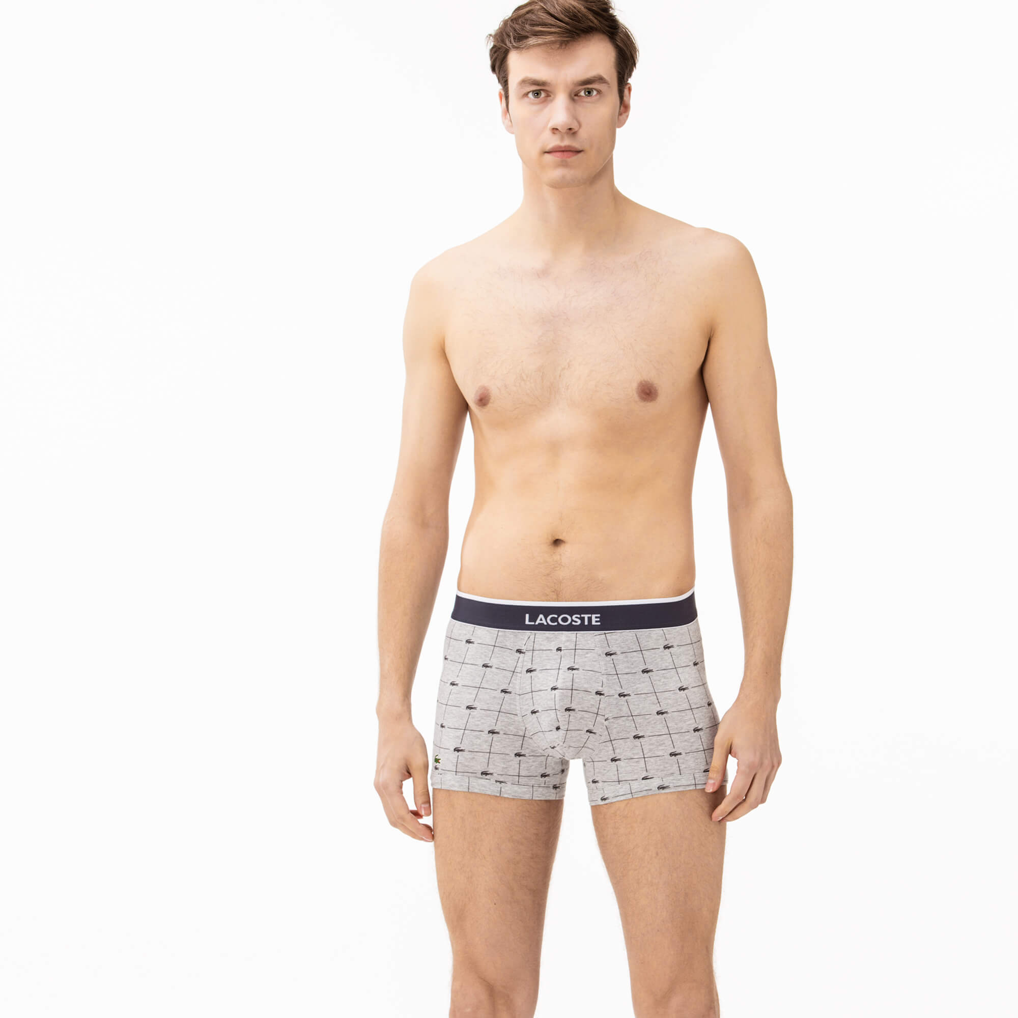 Lacoste Erkek 2'li Renkli Boxer Seti