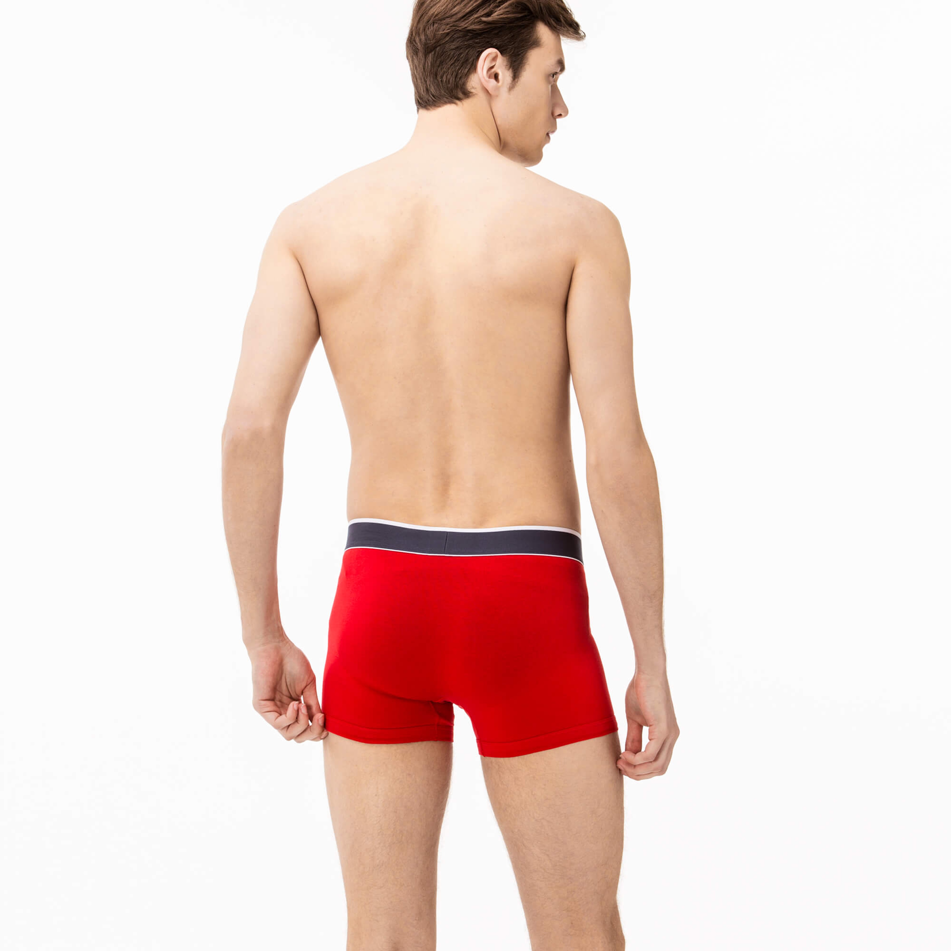 Lacoste Erkek 2'li Renkli Boxer Seti