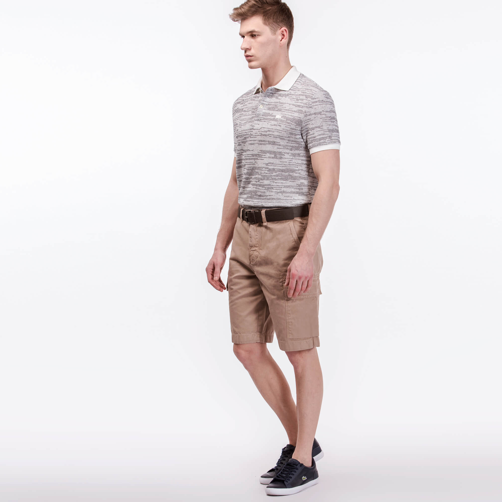 Lacoste Erkek Bej Şort