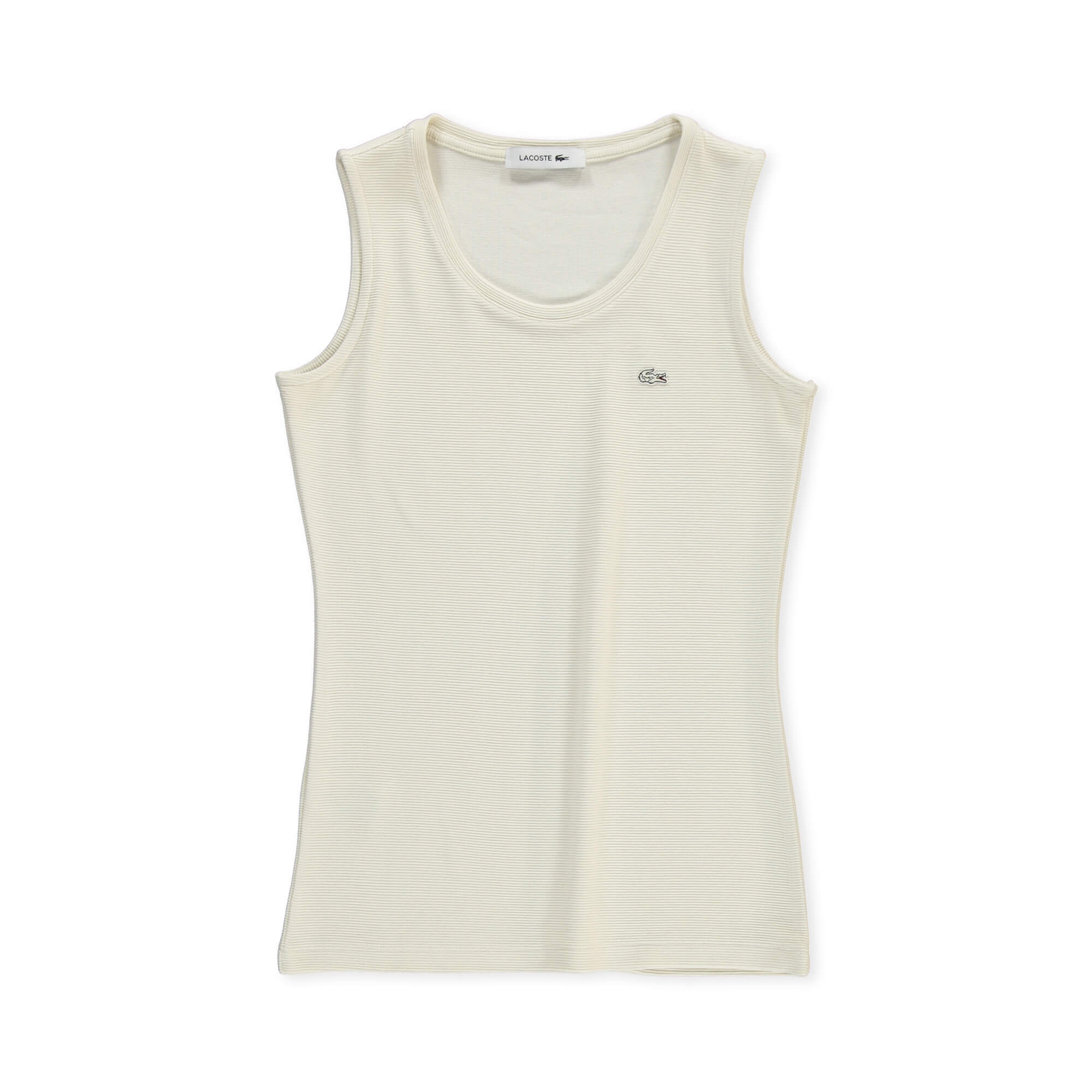 Lacoste Kadın Bej T-Shirt