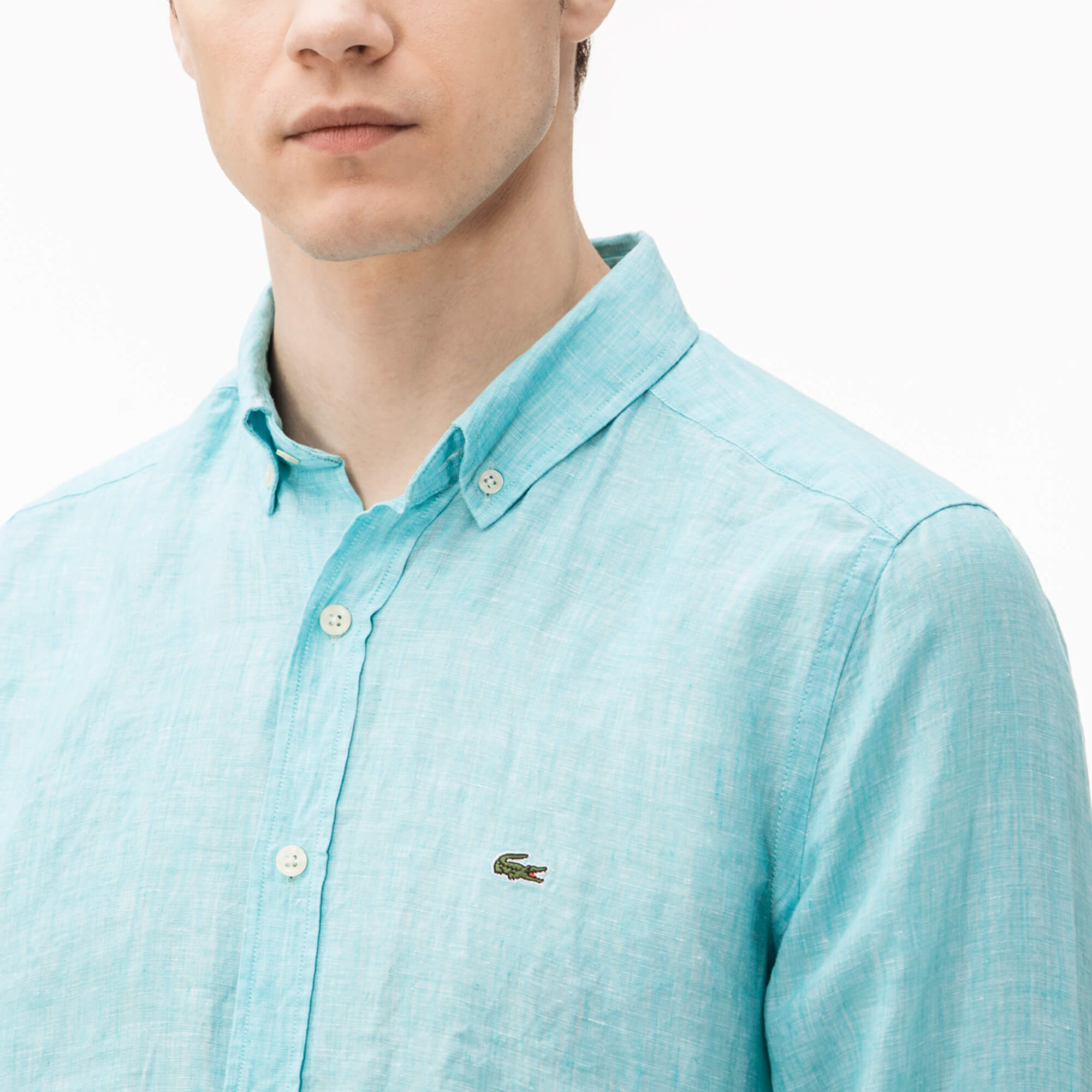 Lacoste Erkek Mavi Gömlek