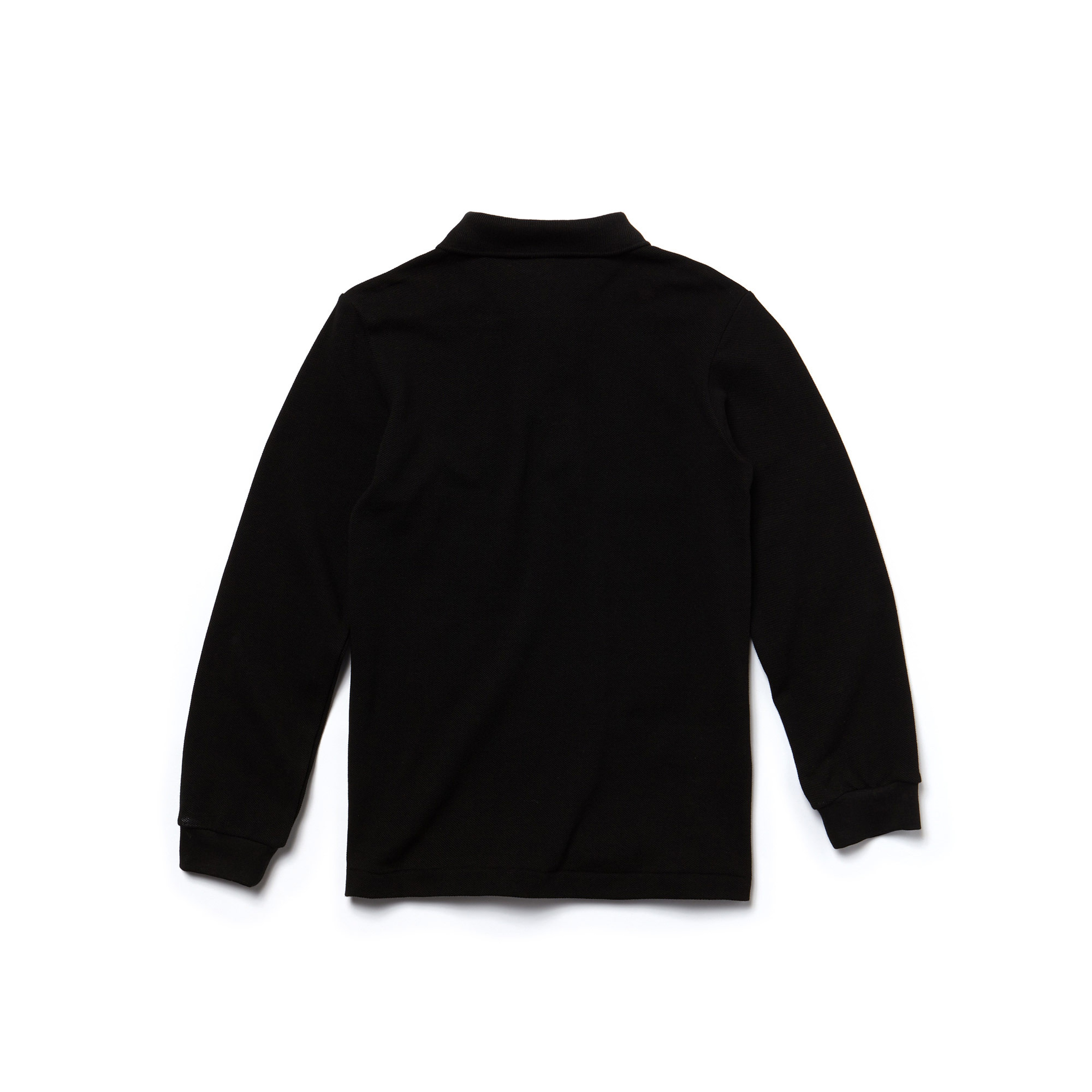 Erkek Çocuk Regular Fit Uzun Kollu Siyah Polo