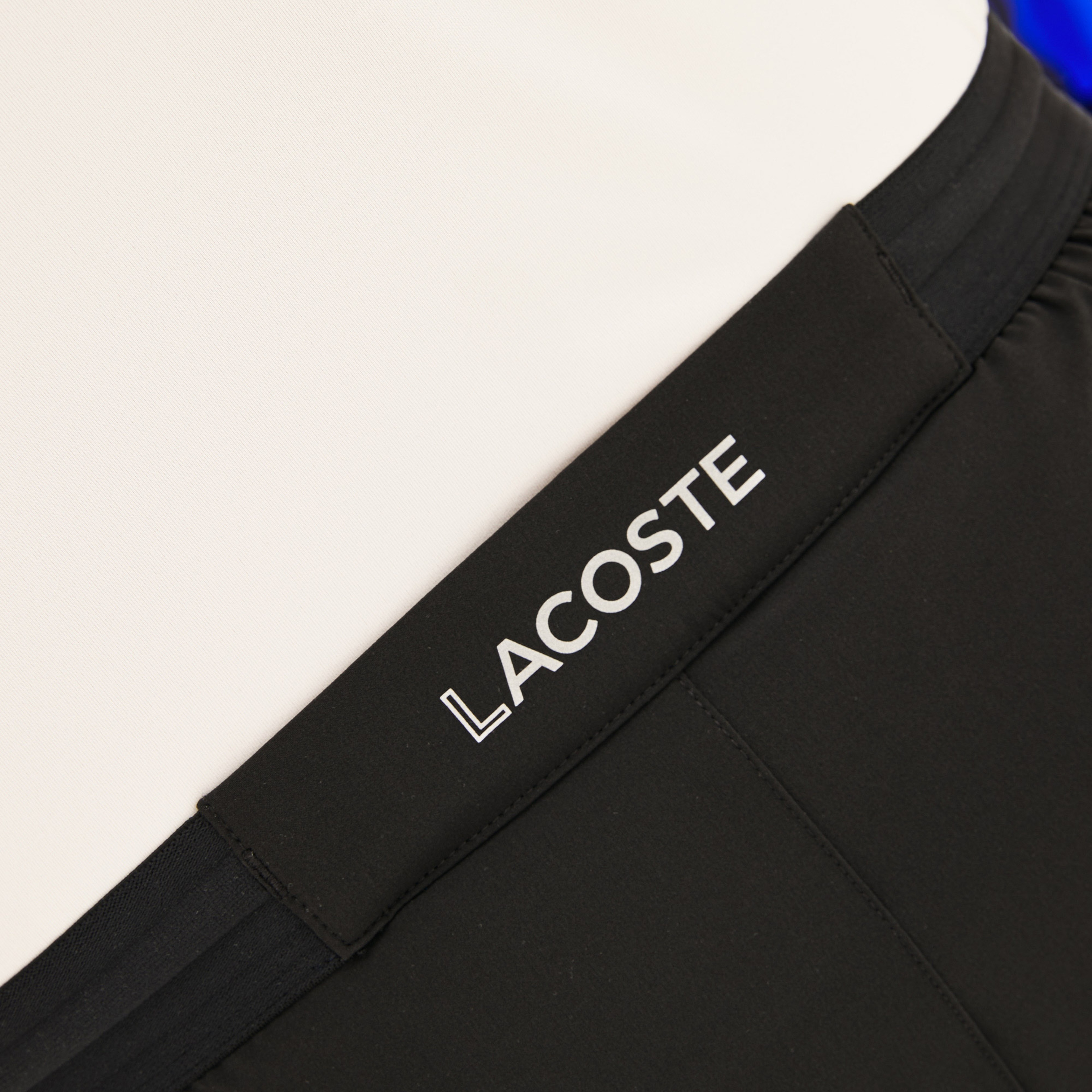 Lacoste Erkek Novak Djokovic Siyah Spor Şort