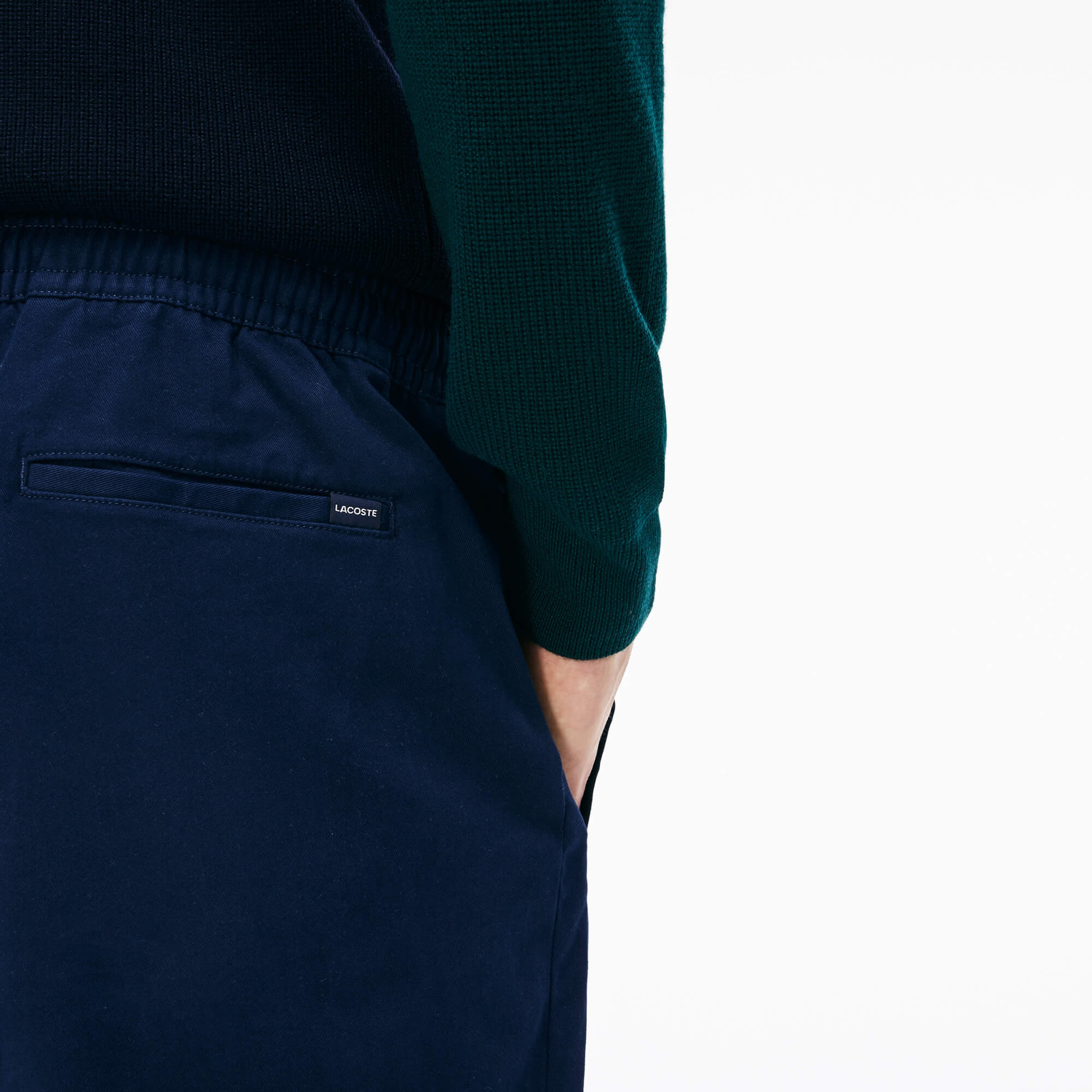 Lacoste Erkek Lacivert Gabardin Pantolon